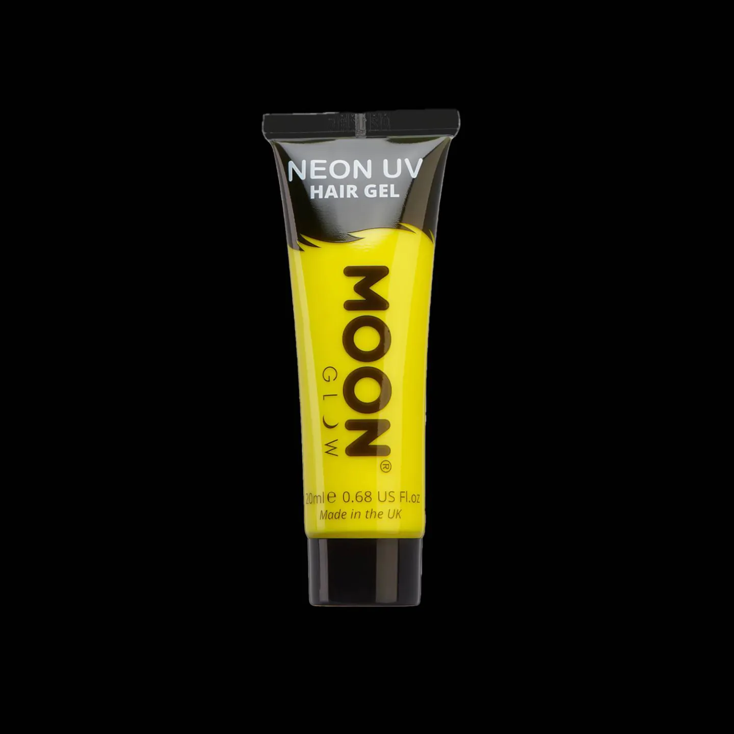 UV lichtgevende haargel 20ml neon geel.