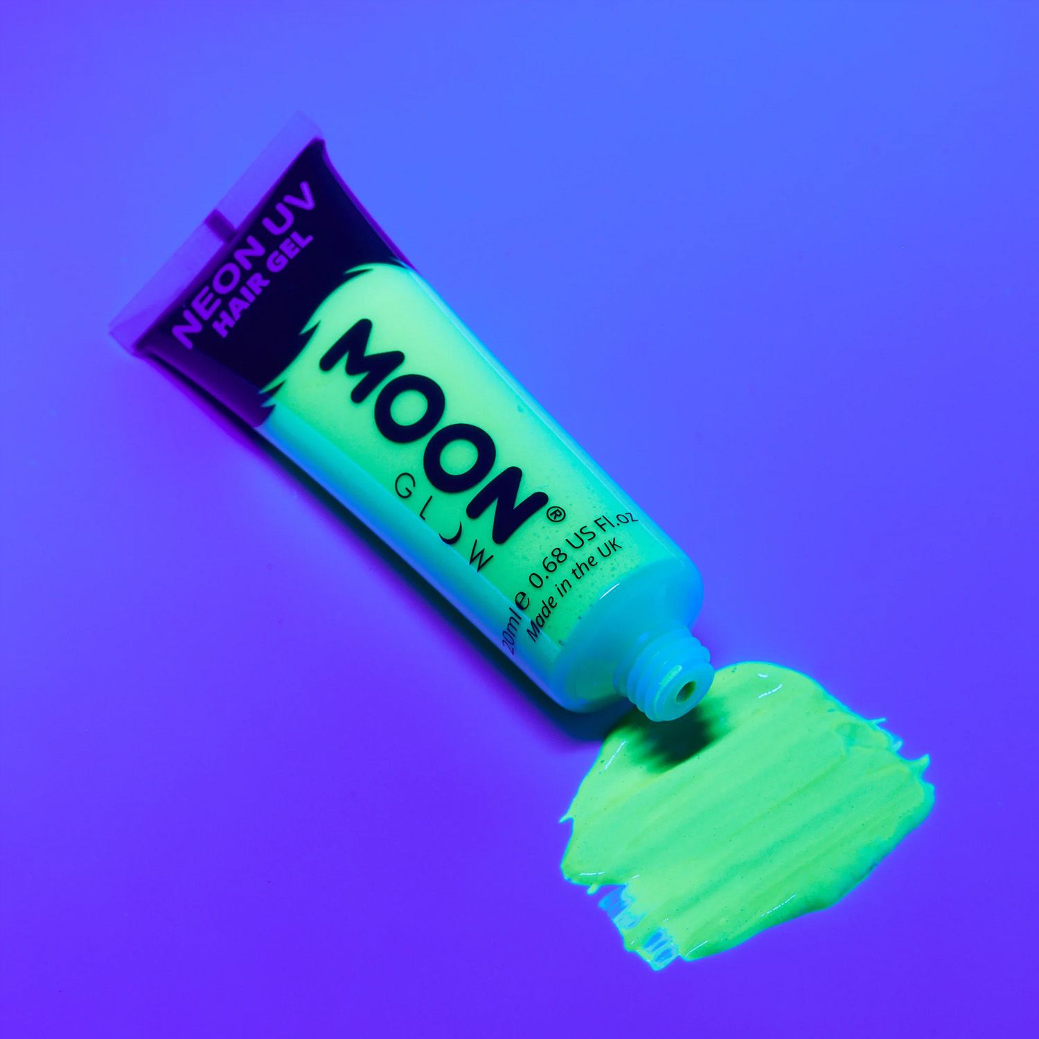 UV lichtgevende haargel 20ml Neon groen kopen