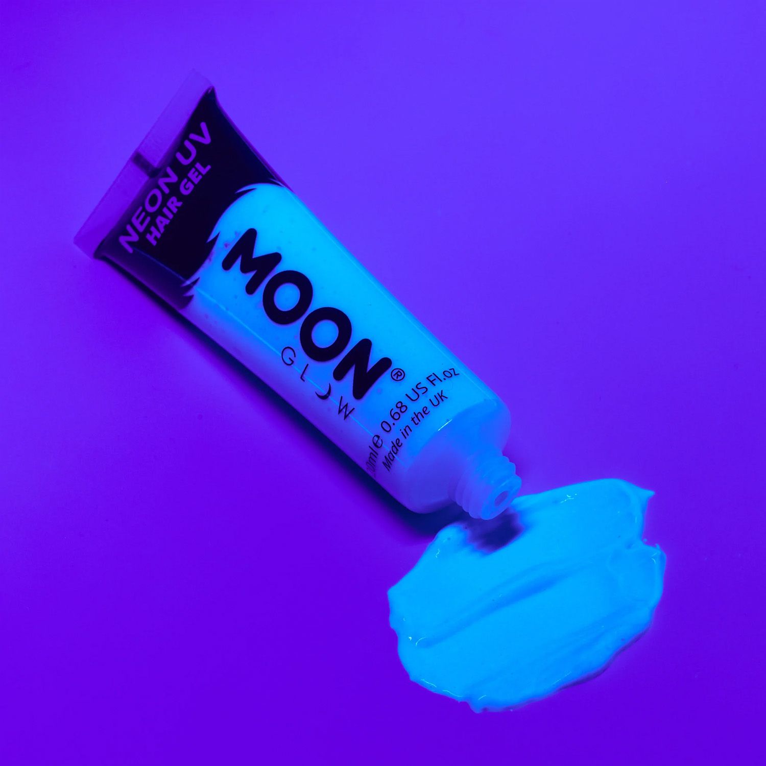 UV lichtgevende haargel 20ml neon blauw kopen