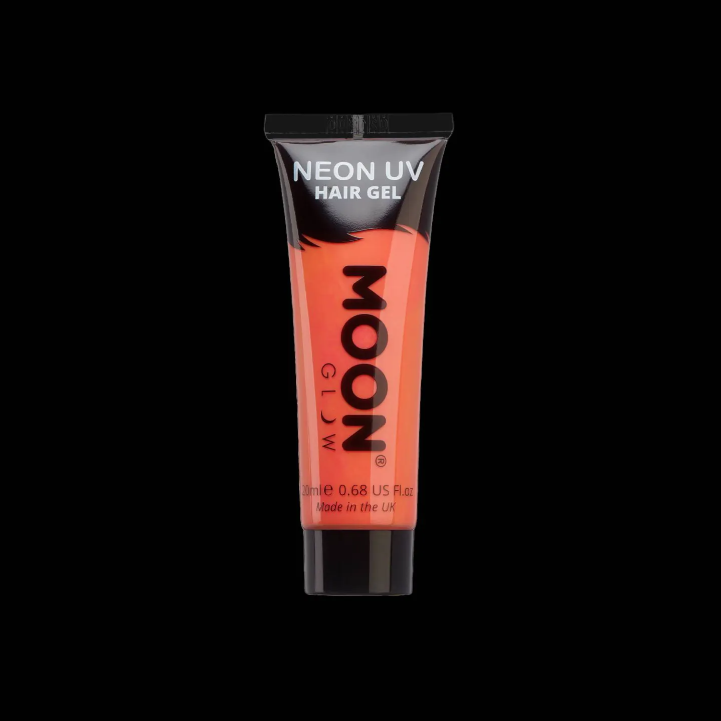 UV lichtgevende haargel 20ml neon rood.