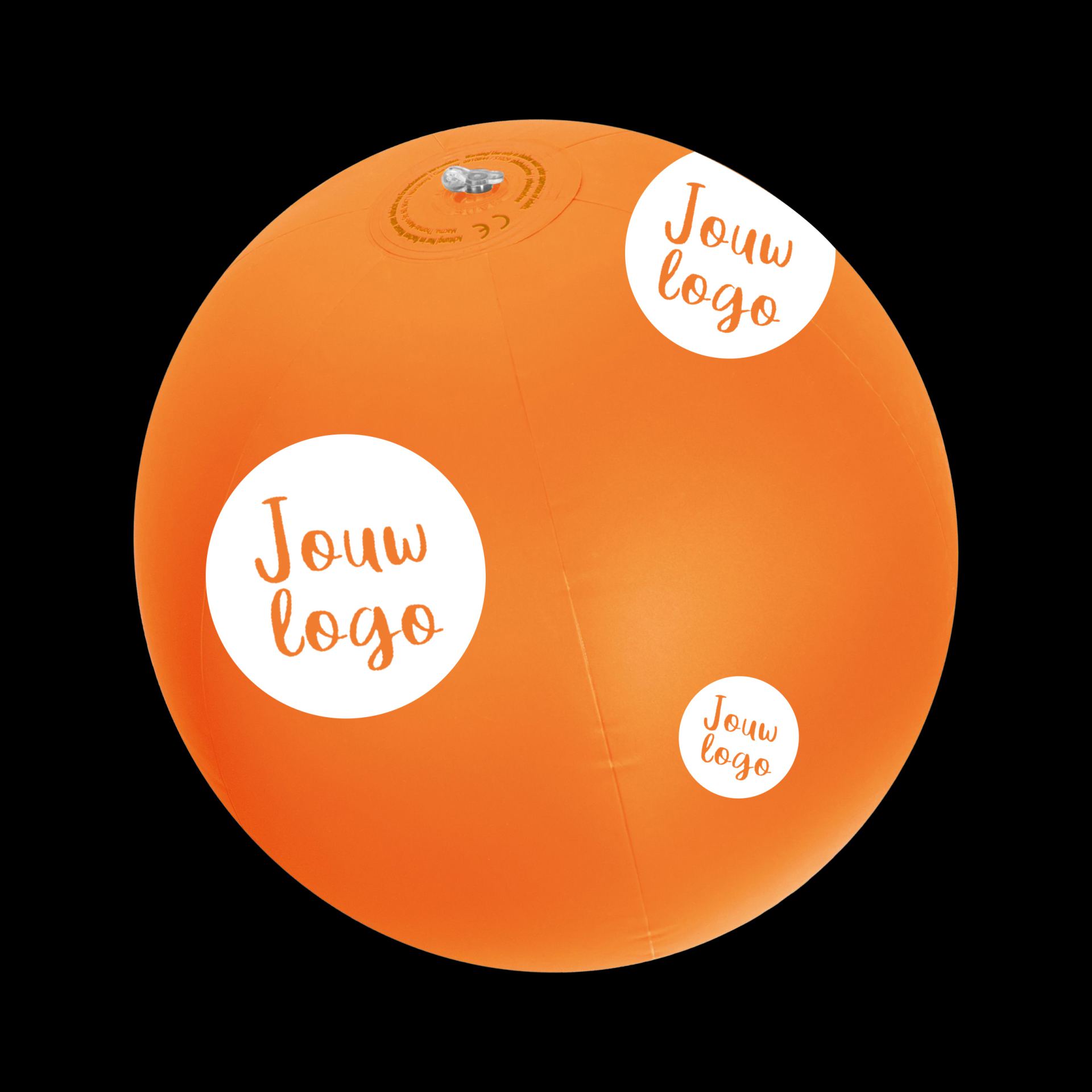 Strandbal bedrukken volledig 24cm