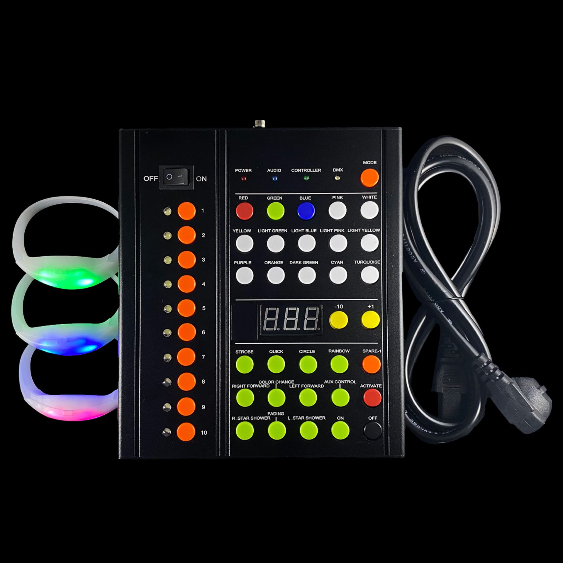 800m bereik DMX LED armbanden kopen