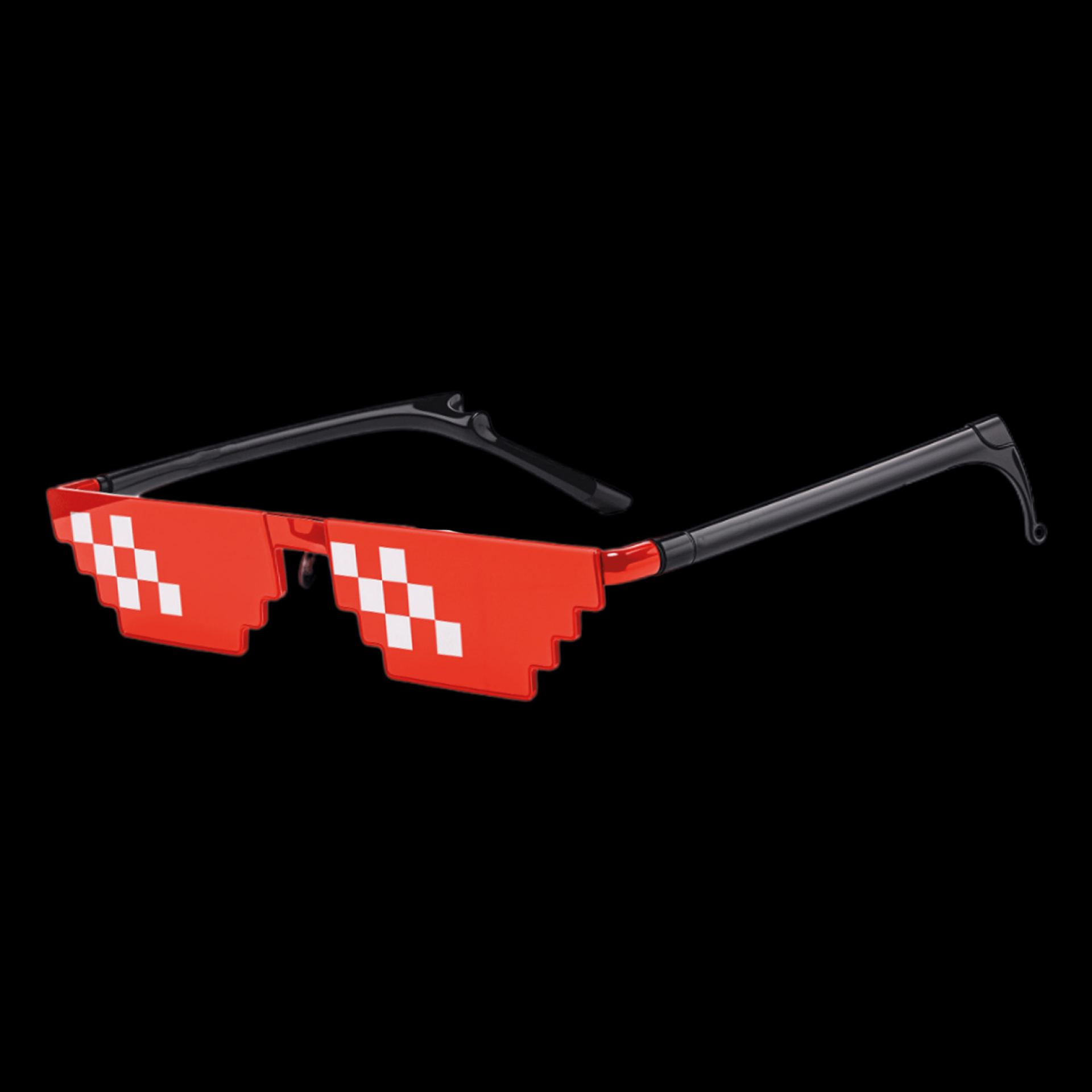 Festival bril thug life rood
