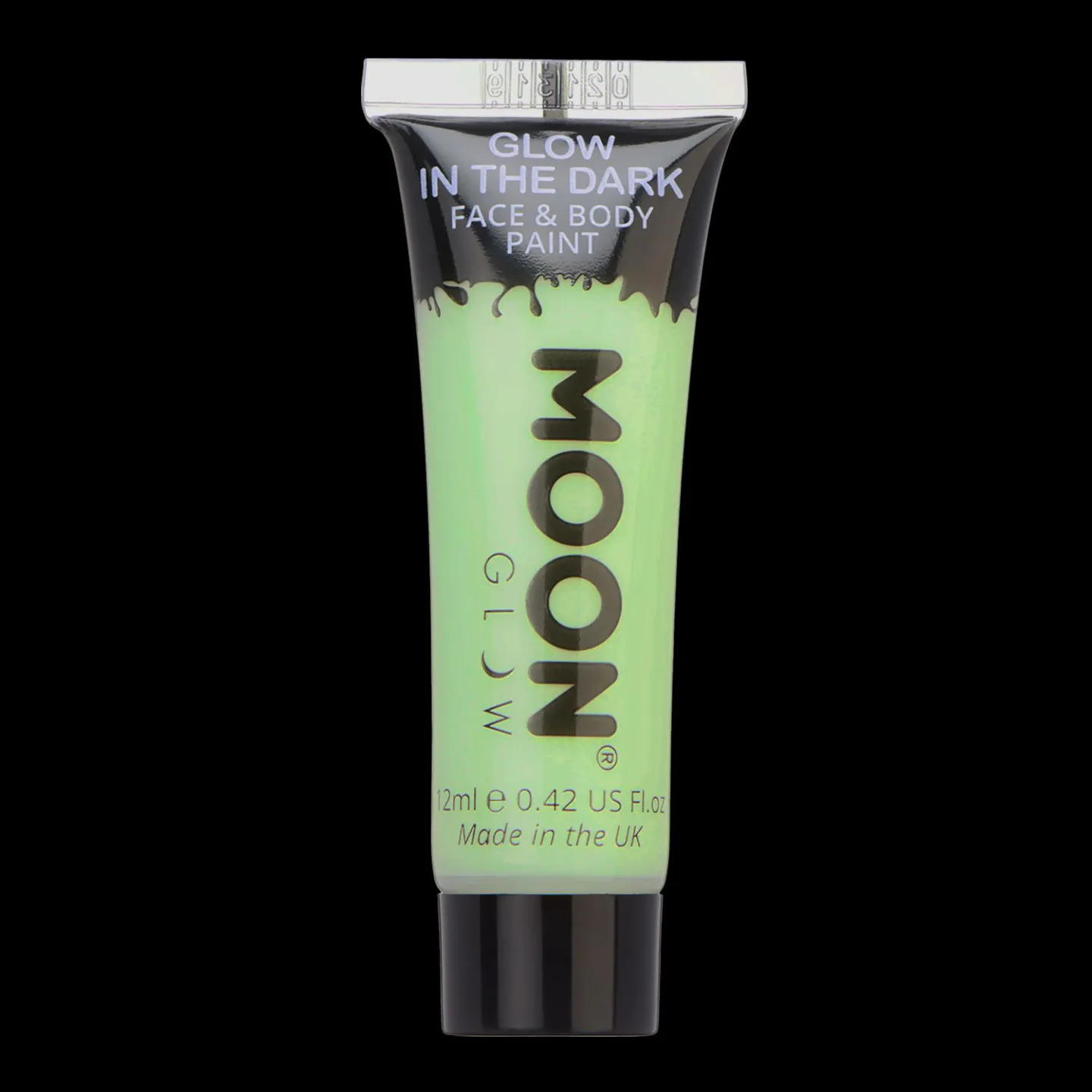 Glow in the dark face & body verf 10ml.