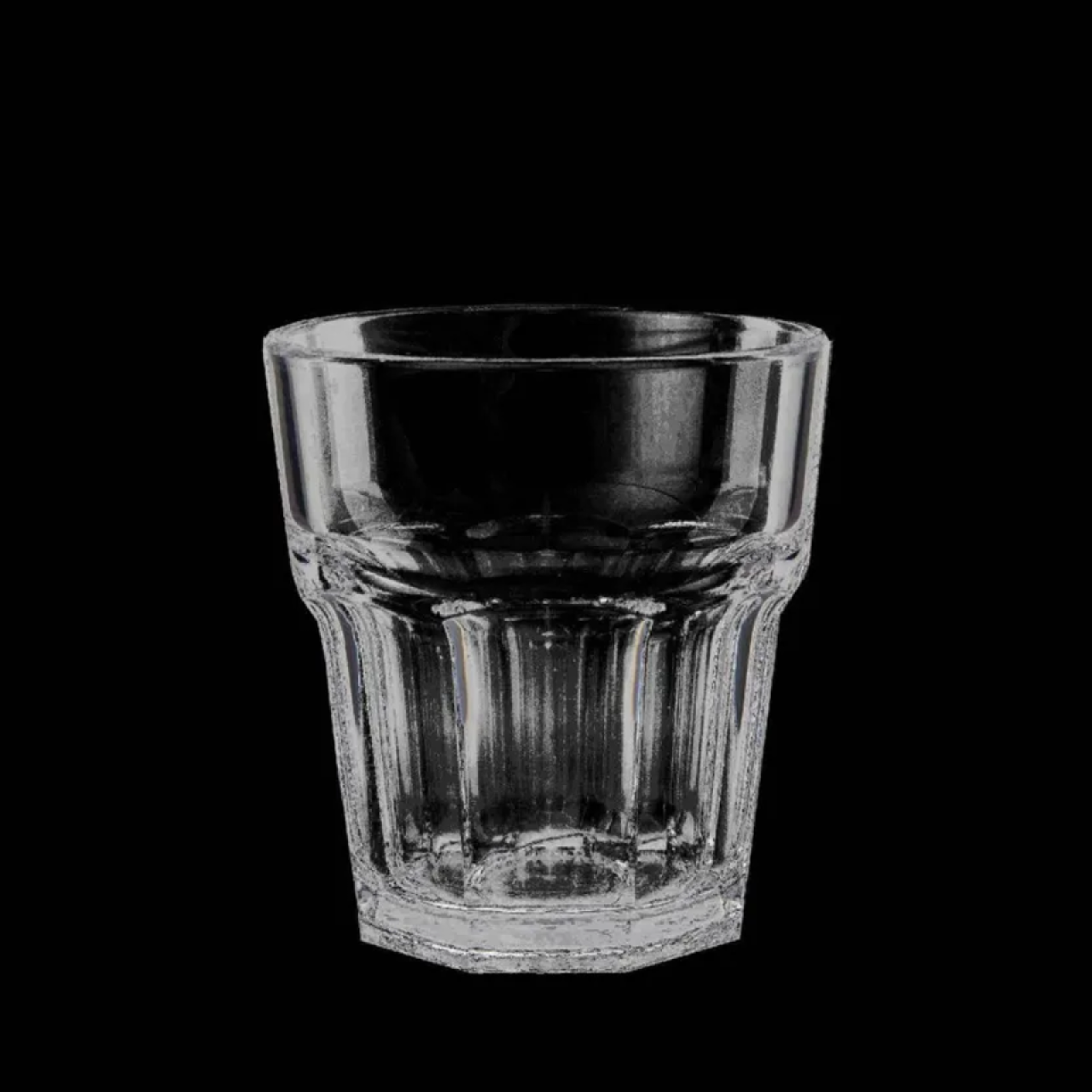 Kunststof picardie glazen 28cl transparant