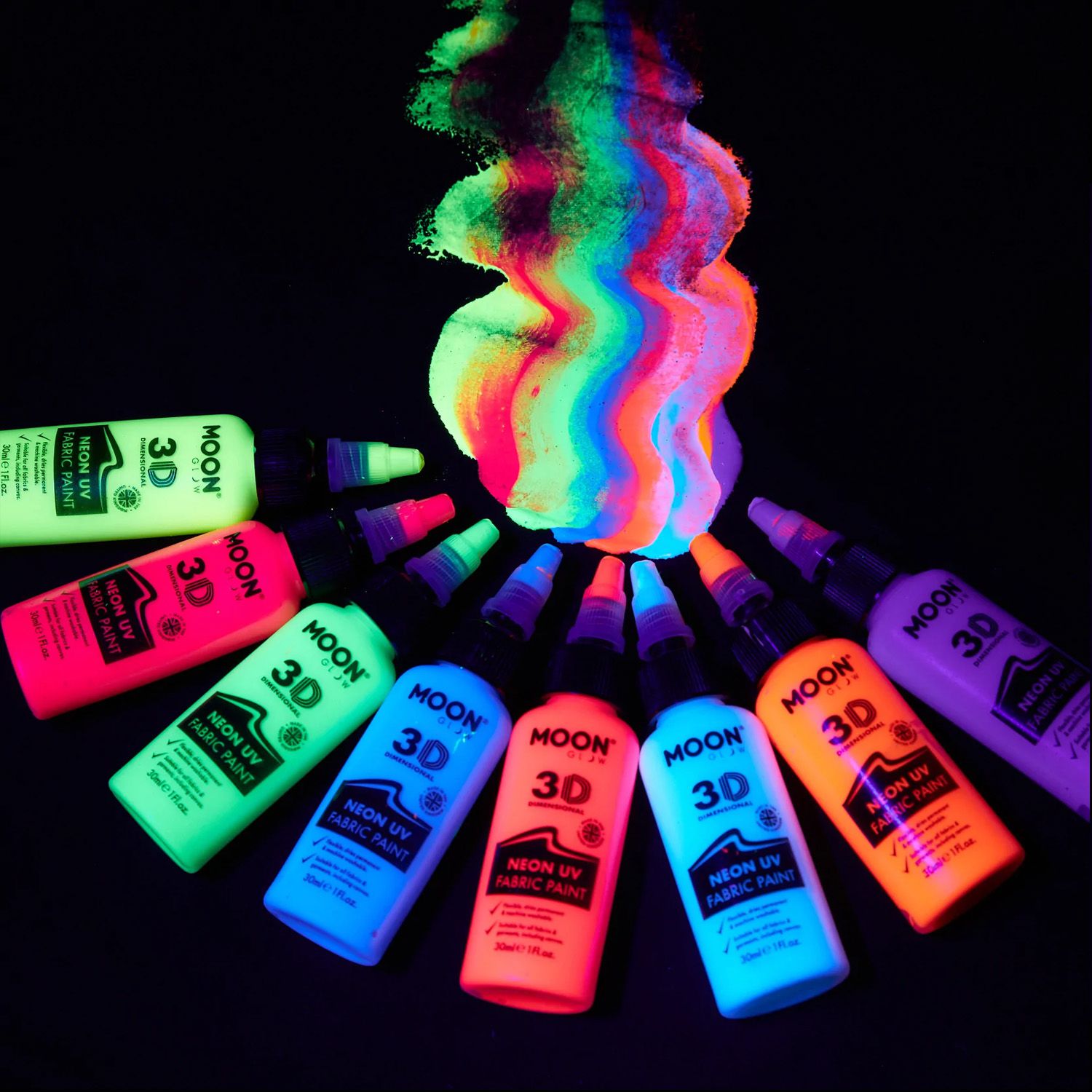 UV lichtgevende textielverf 30ml kopen