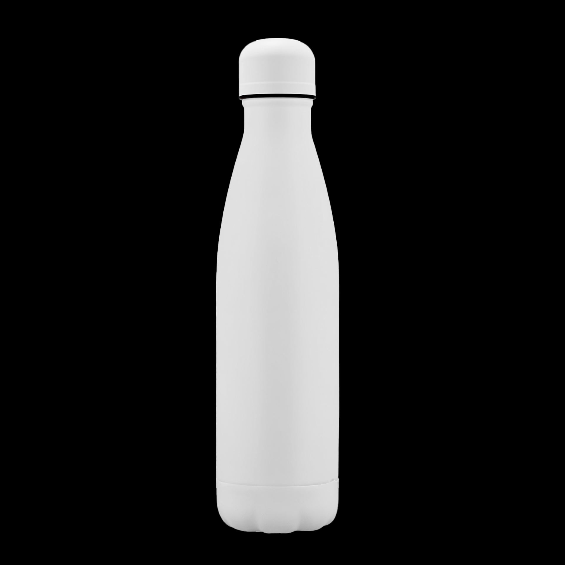 RVS waterfles 50cl wit