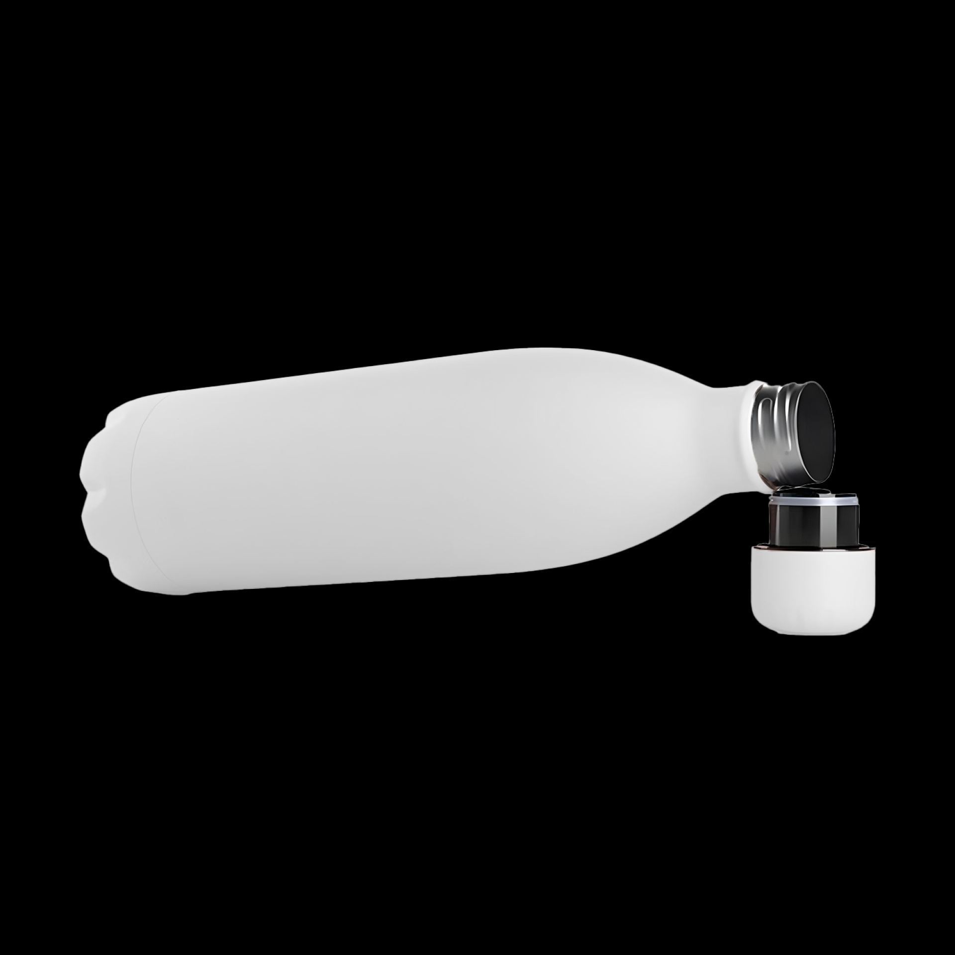 RVS drinkfles 50cl wit open