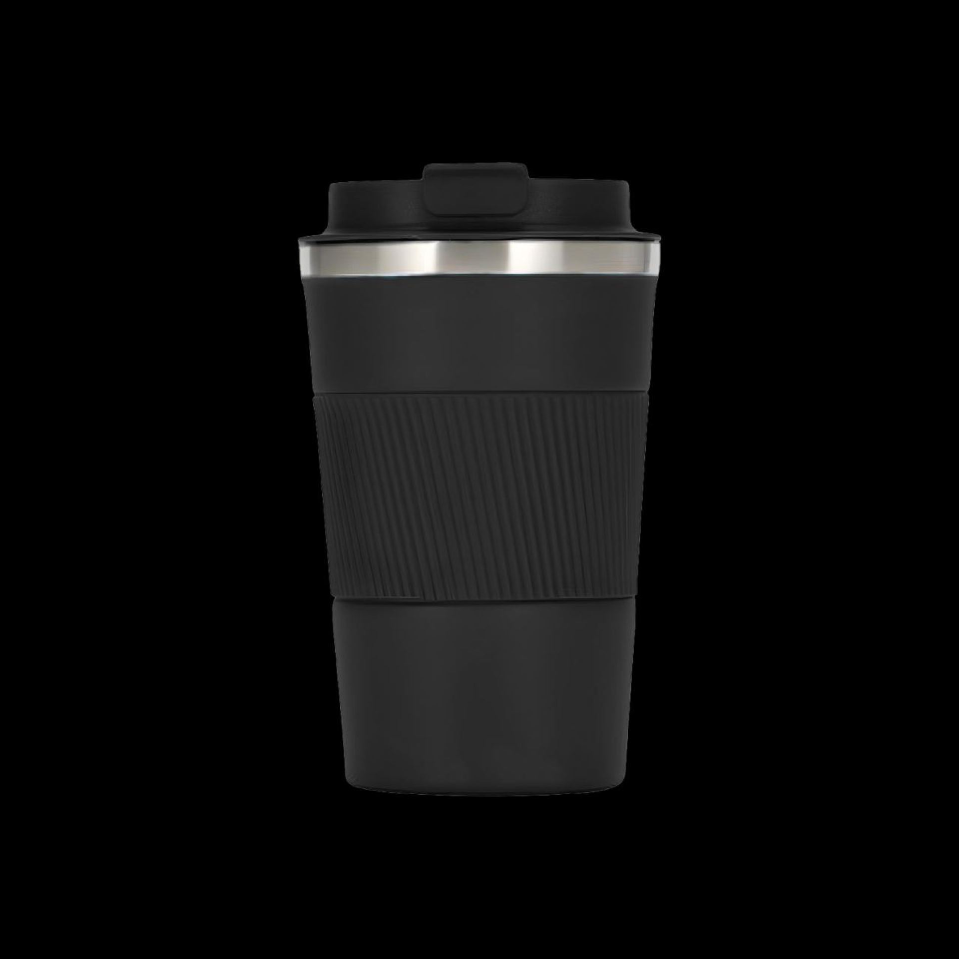 RVS koffiebeker to go zwart 38cl kopen