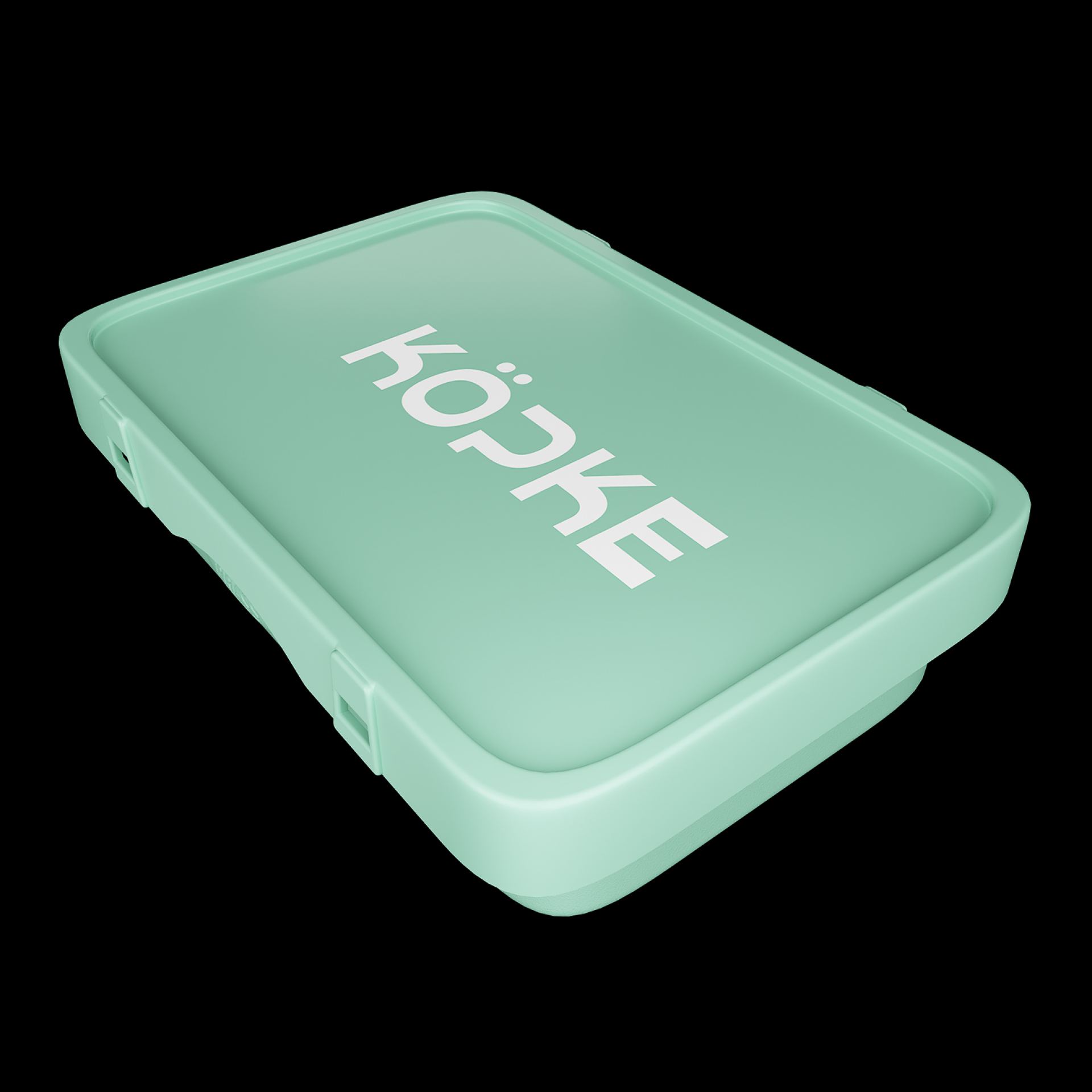 Lunchbox rechthoekig mintgroen