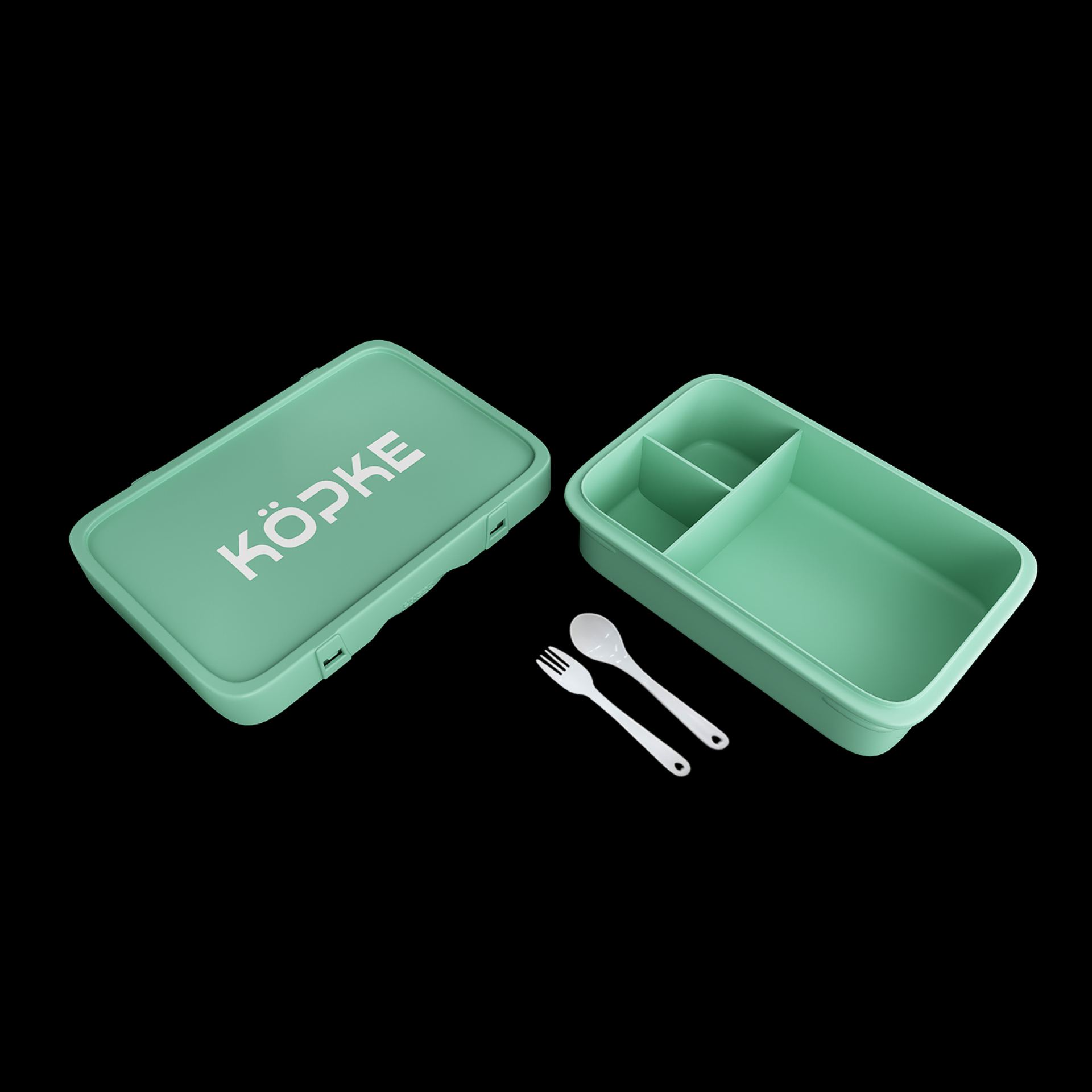 Lunchbox rechthoekig mintgroen online