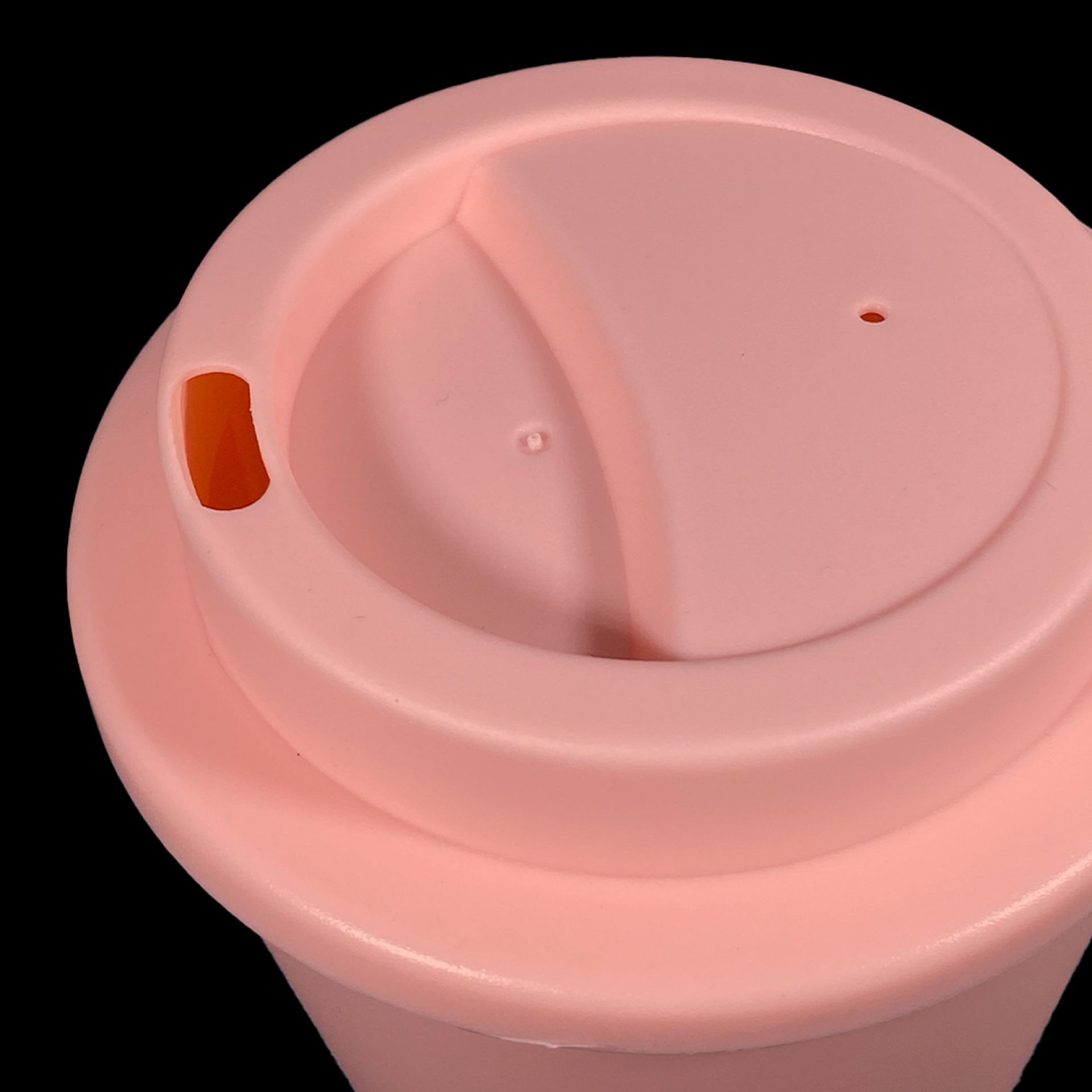 lichtroze koffie beker to go bedrukken 35cl