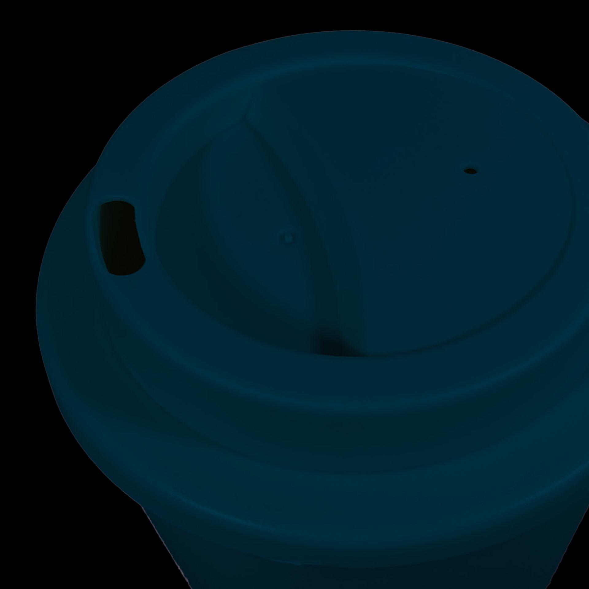 blauwe koffiebeker to go 35cl bedrukken