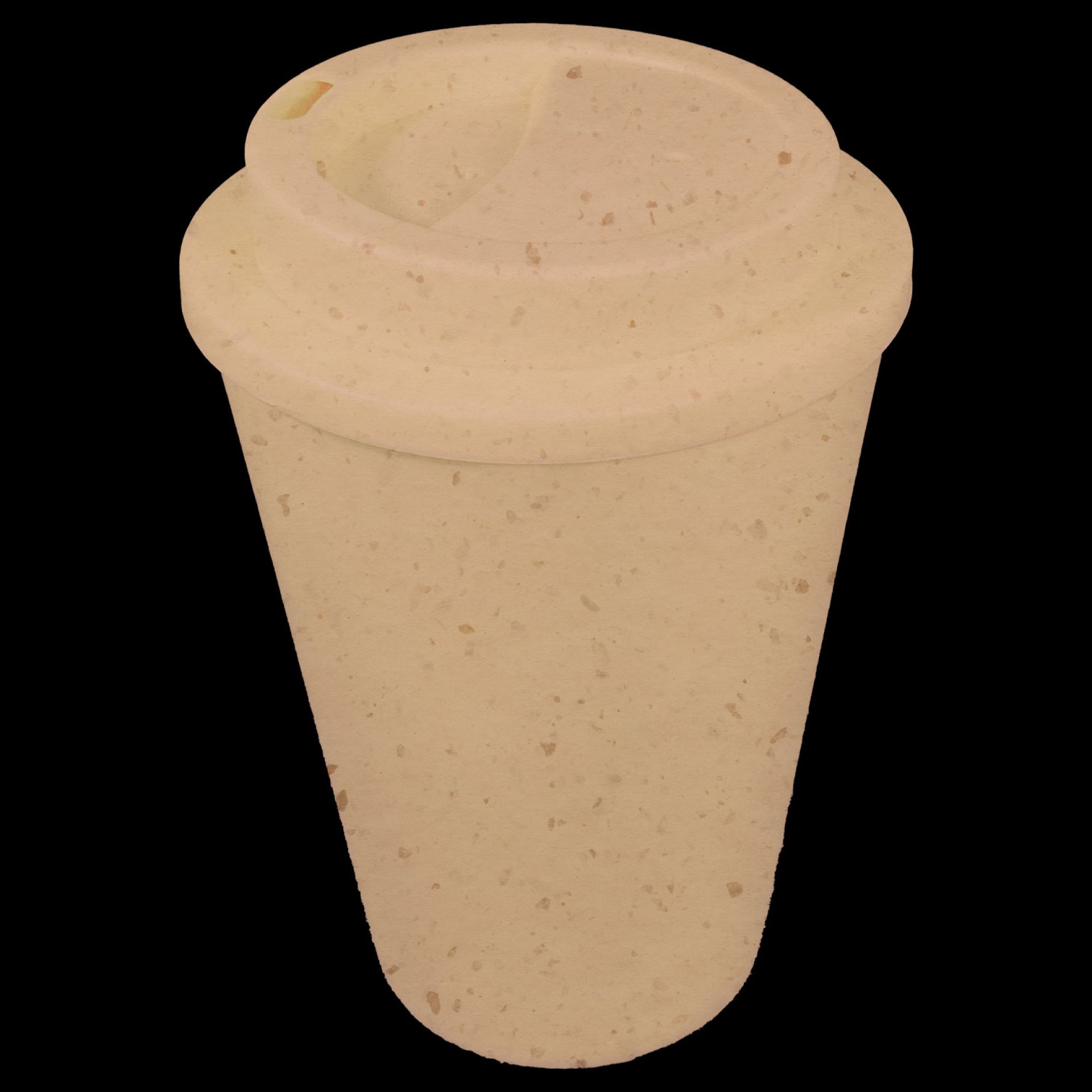 35cl koffiebeker to go bedrukken beige