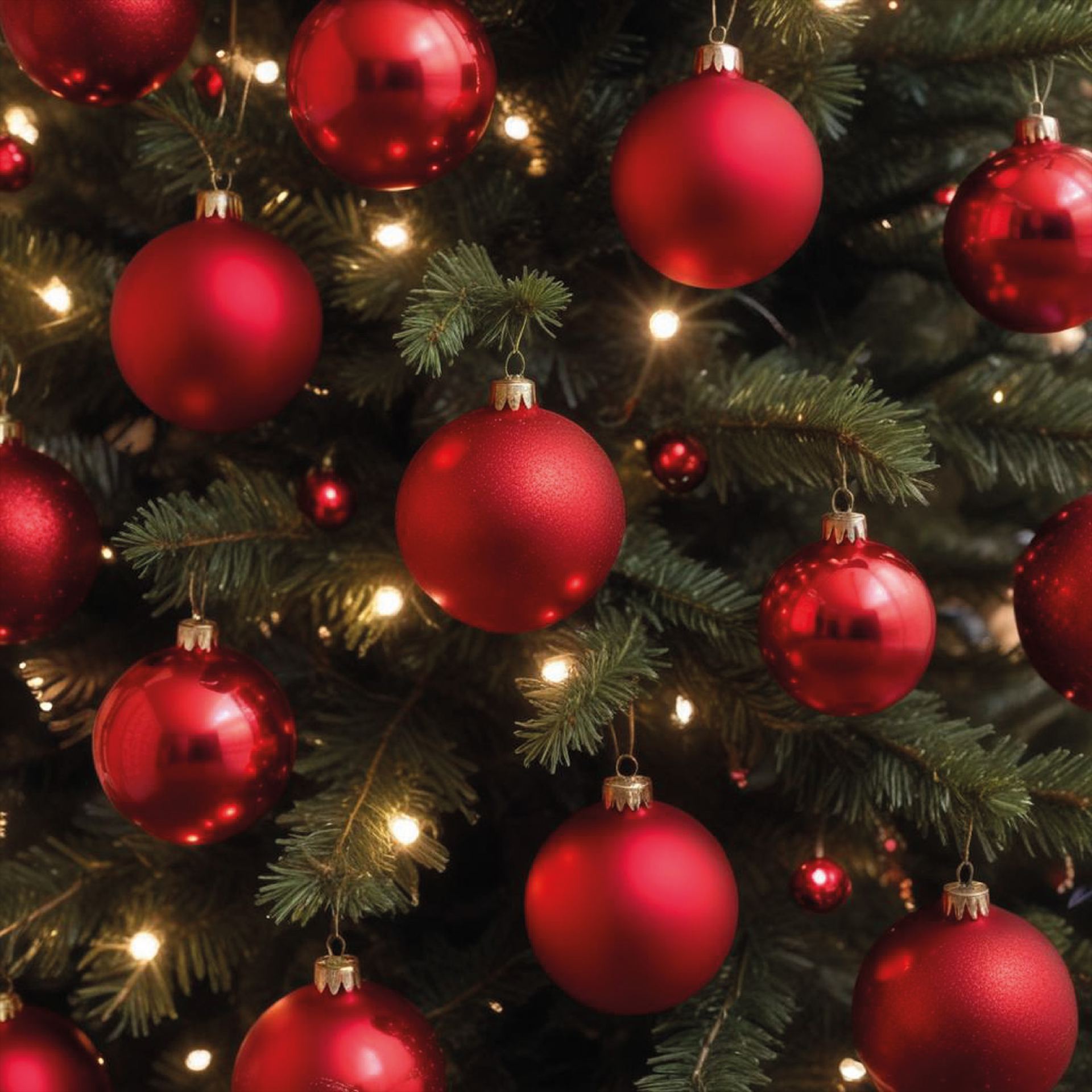 Kunststof kerstballen 8cm rood