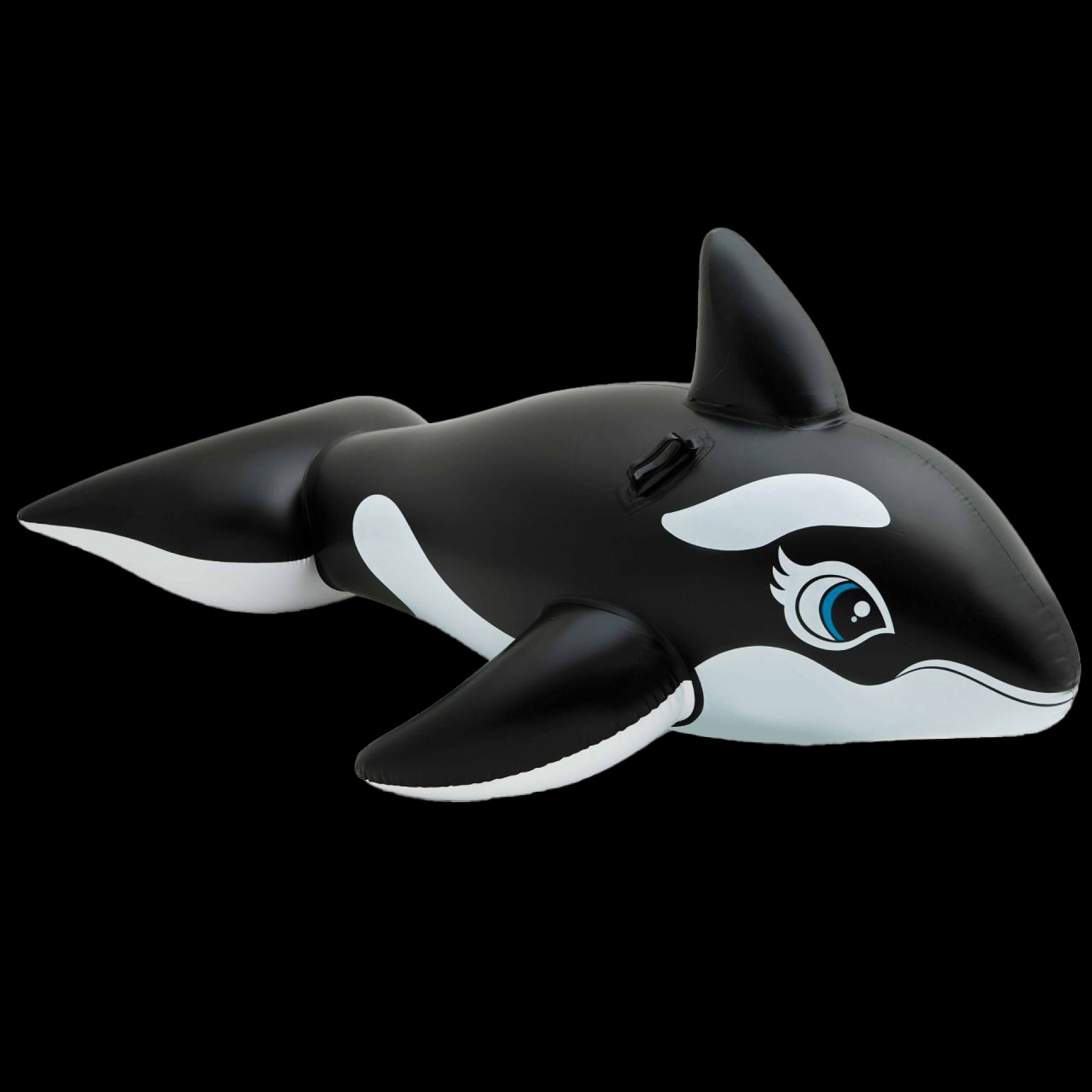 Opblaas orka ride-on 193x119cm