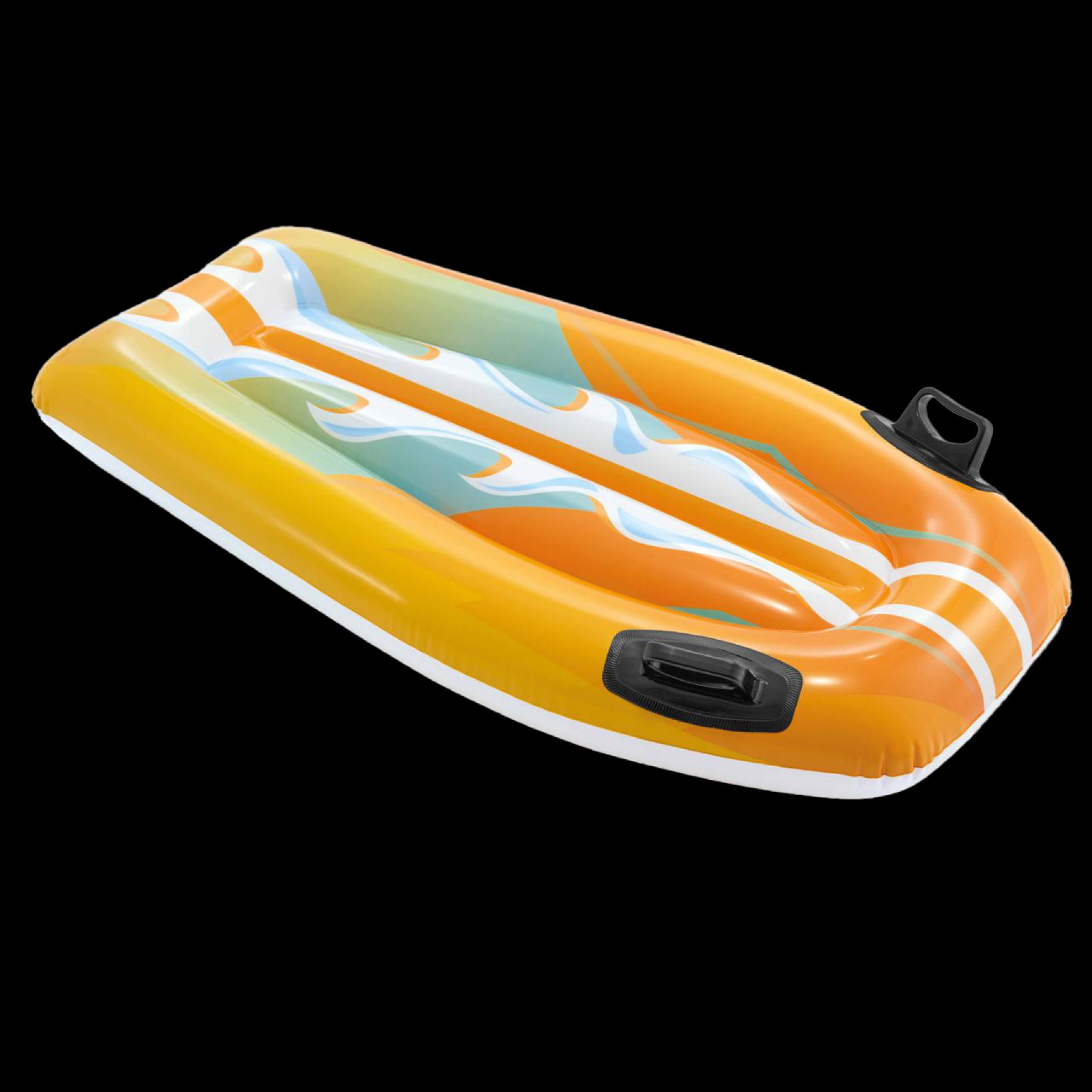 Opblaas joy rider oranje 112x62cm