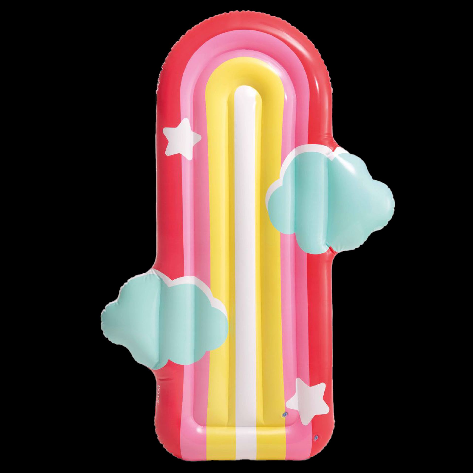 Luchtbed cloud float rainbow