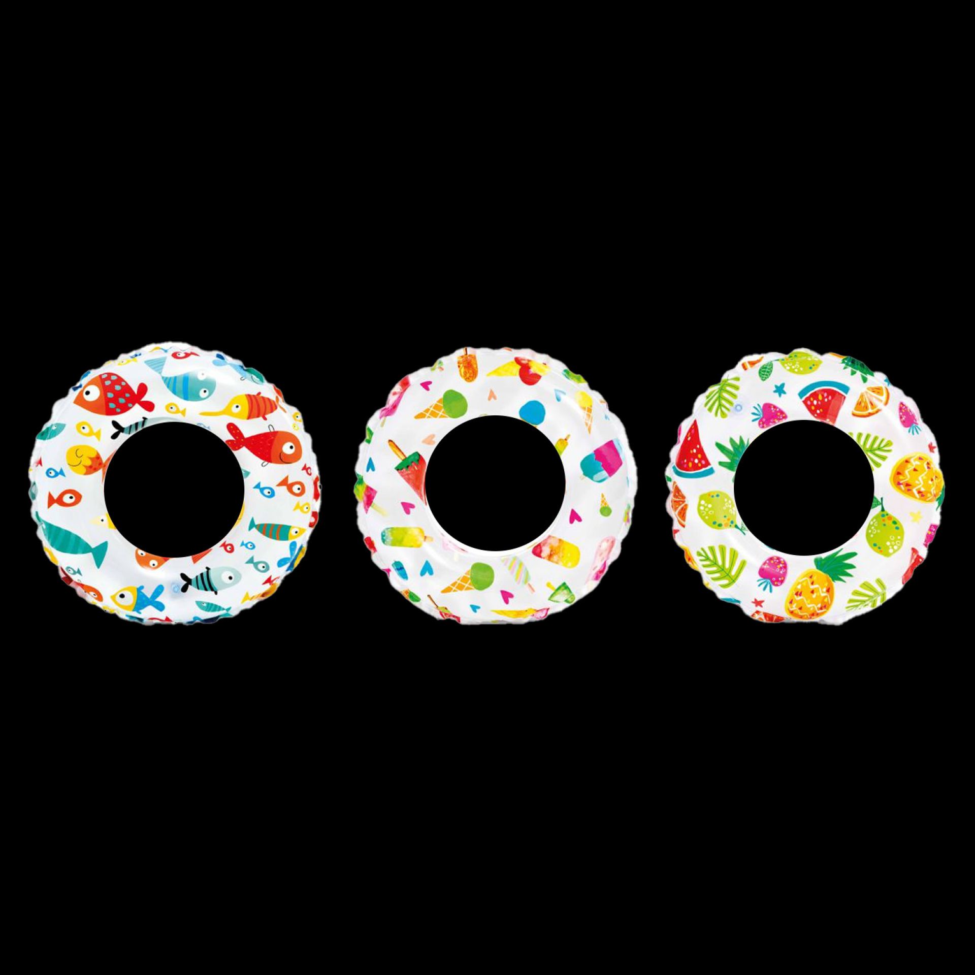 Zwemband lively print swim rings 61cm