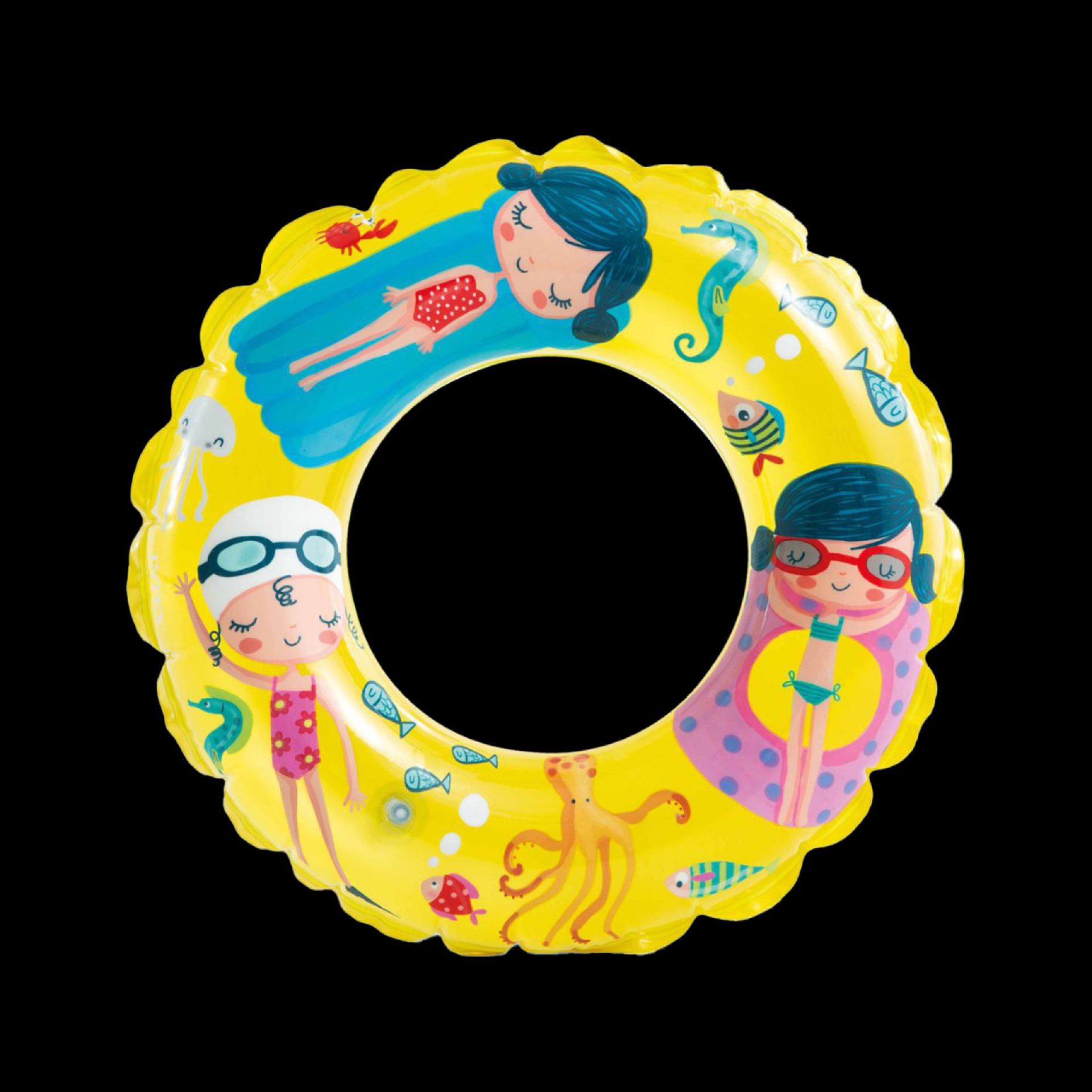 Zwemband transparant rings 61cm kopen