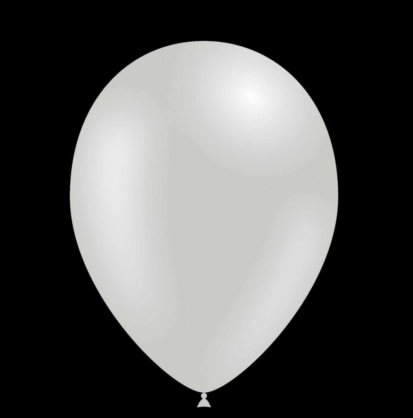Zilver gekleurde helium ballonnen kopen