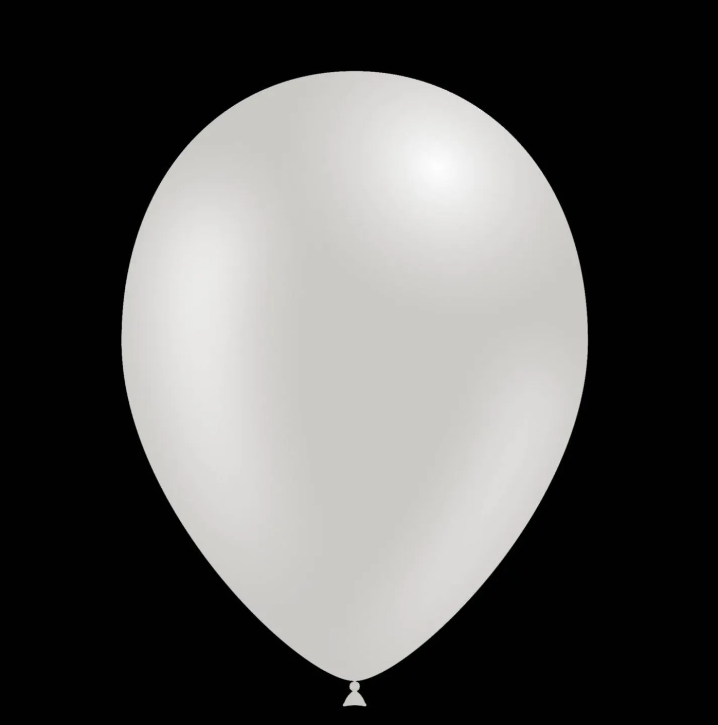 Zilver gekleurde helium ballonnen kopen.