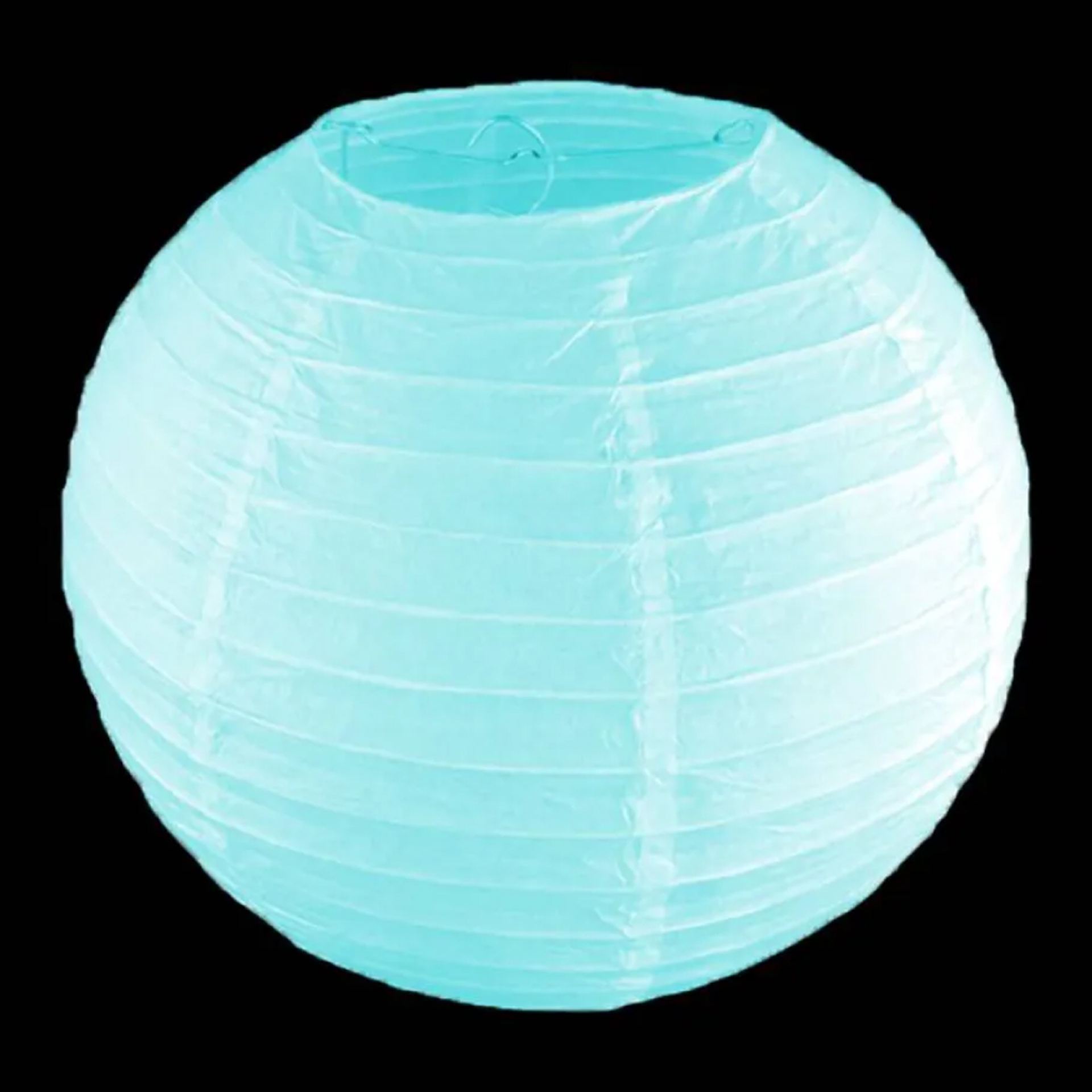 Blauwe lampion 91cm