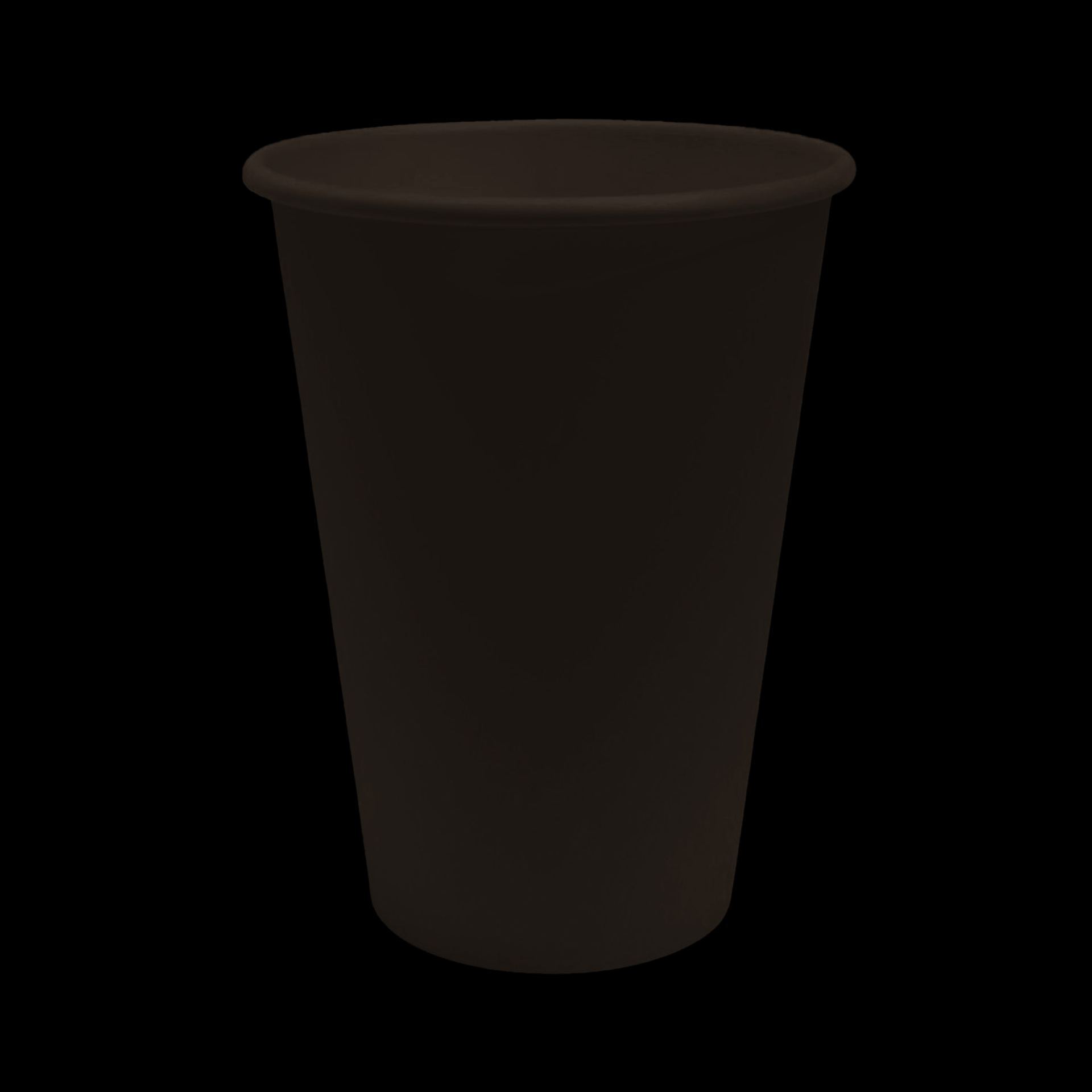 Koffiebeker vending cup 20cl –donkerbuin
