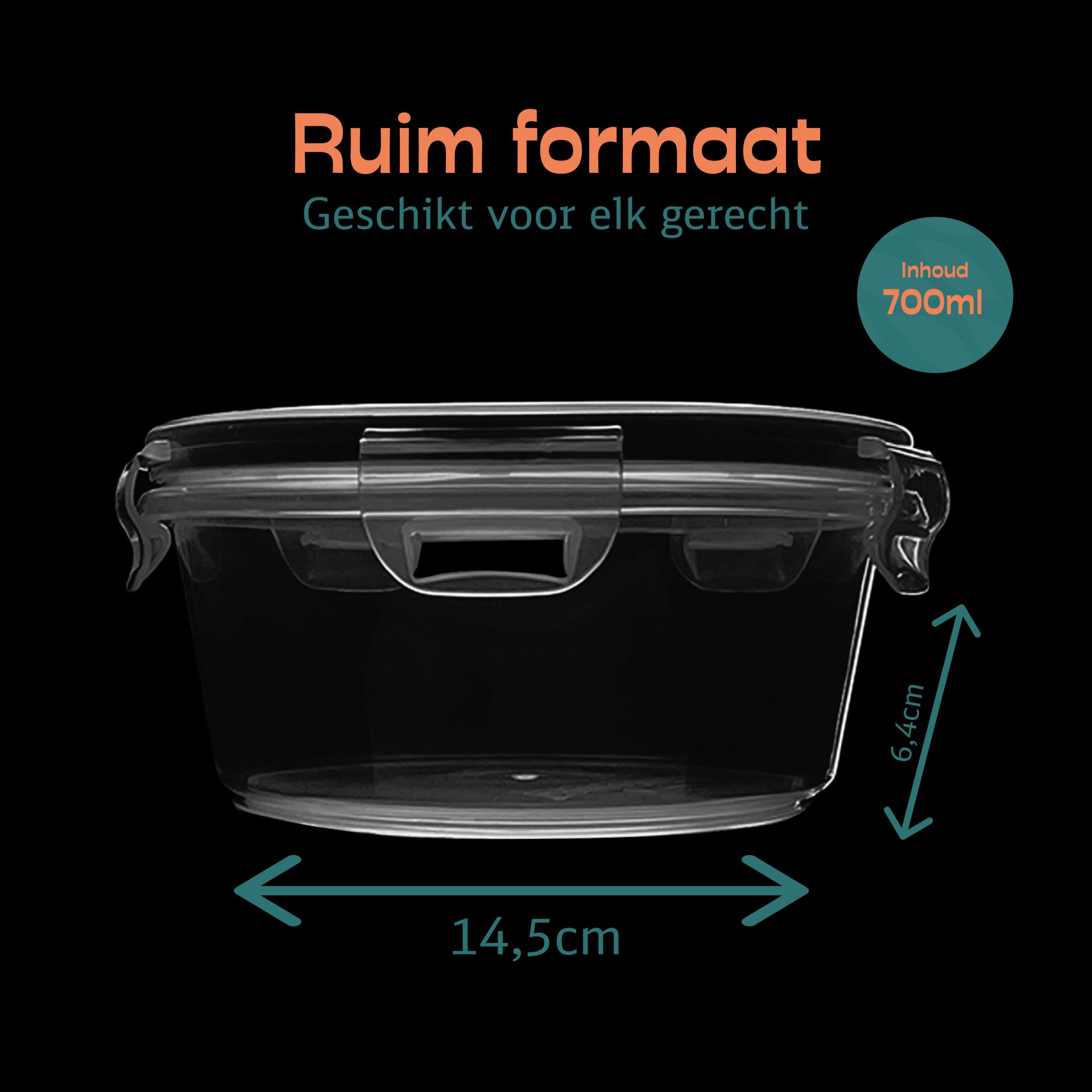 Vershoudbakjes rond 700ml goedkoop