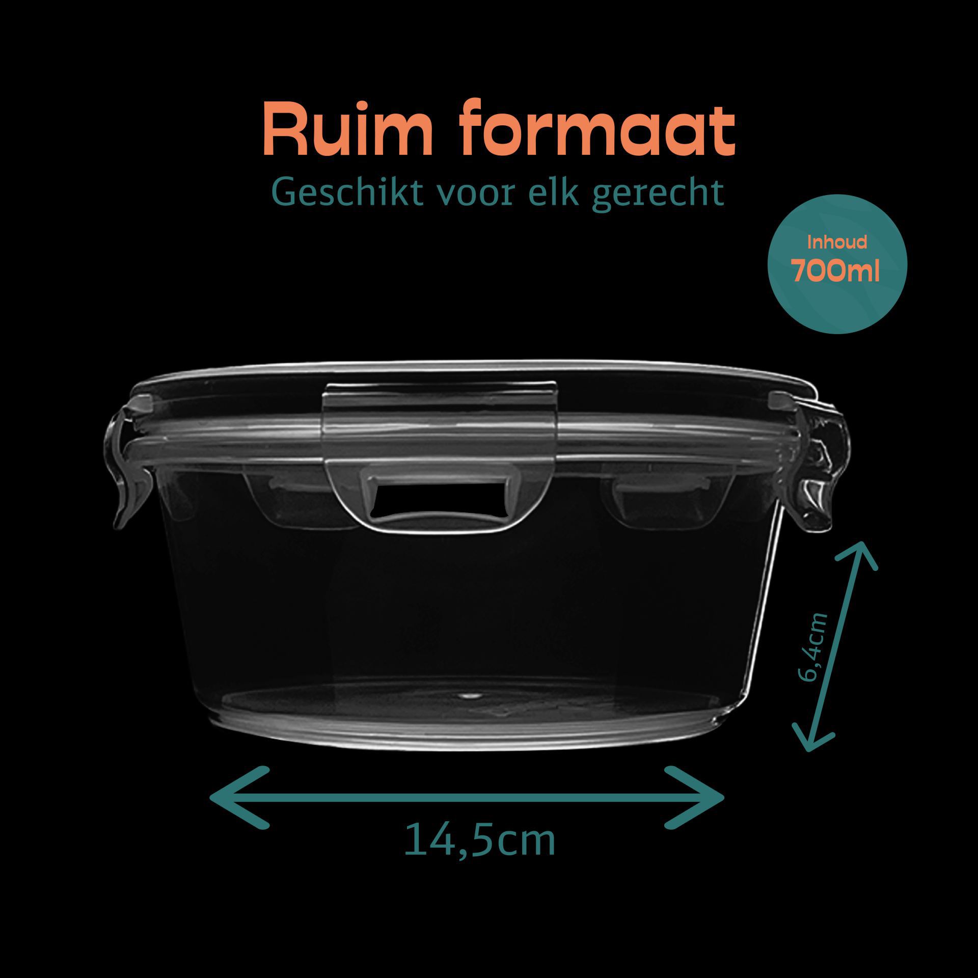 Vershoudbakjes rond 700ml goedkoop