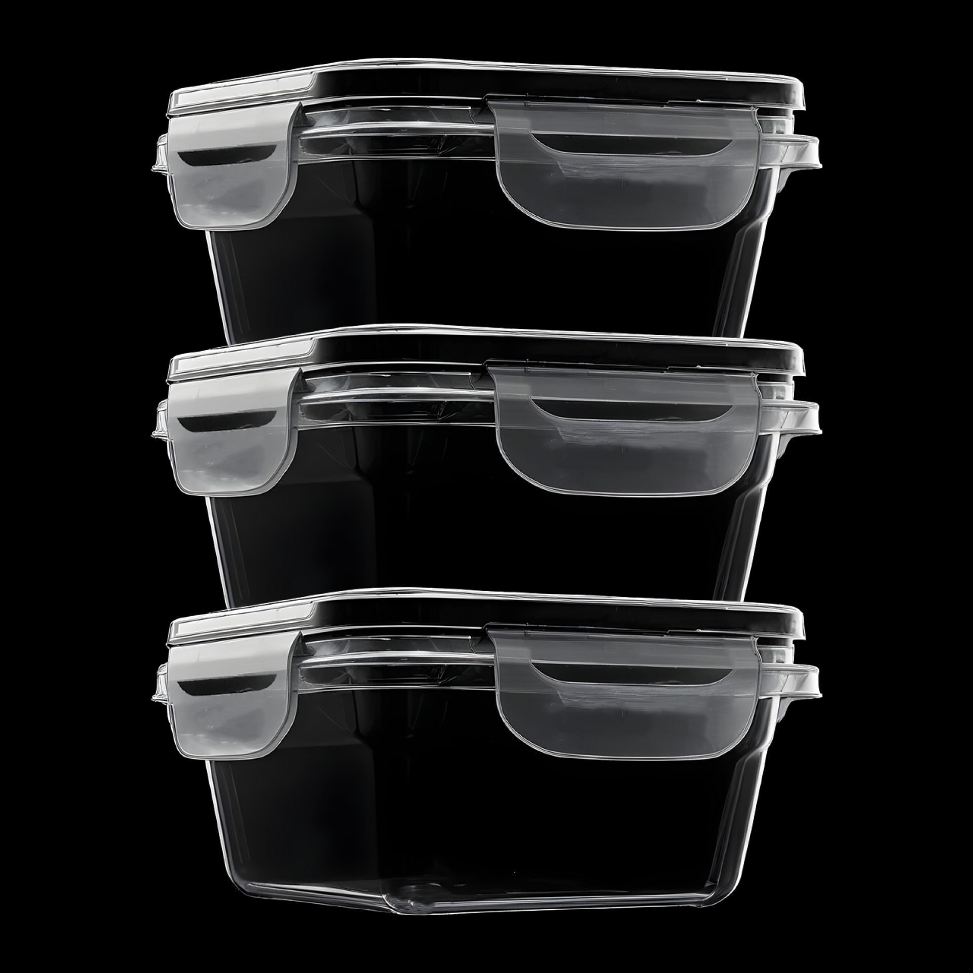 Vershoudbakjes vierkant 550ml