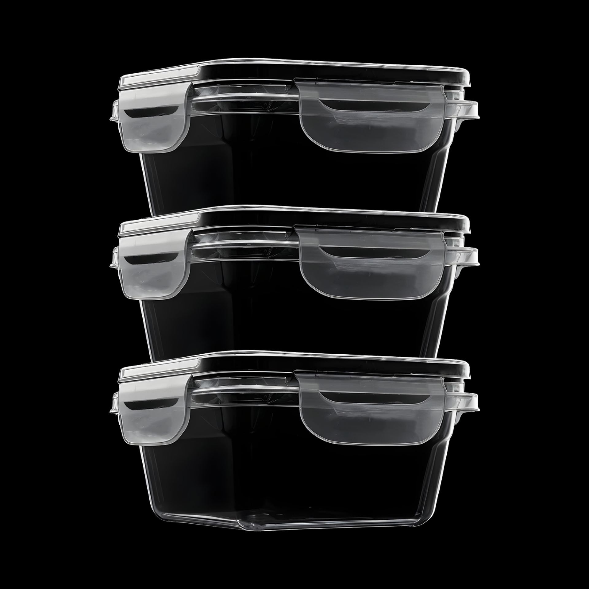 Vershoudbakjes vierkant 350ml
