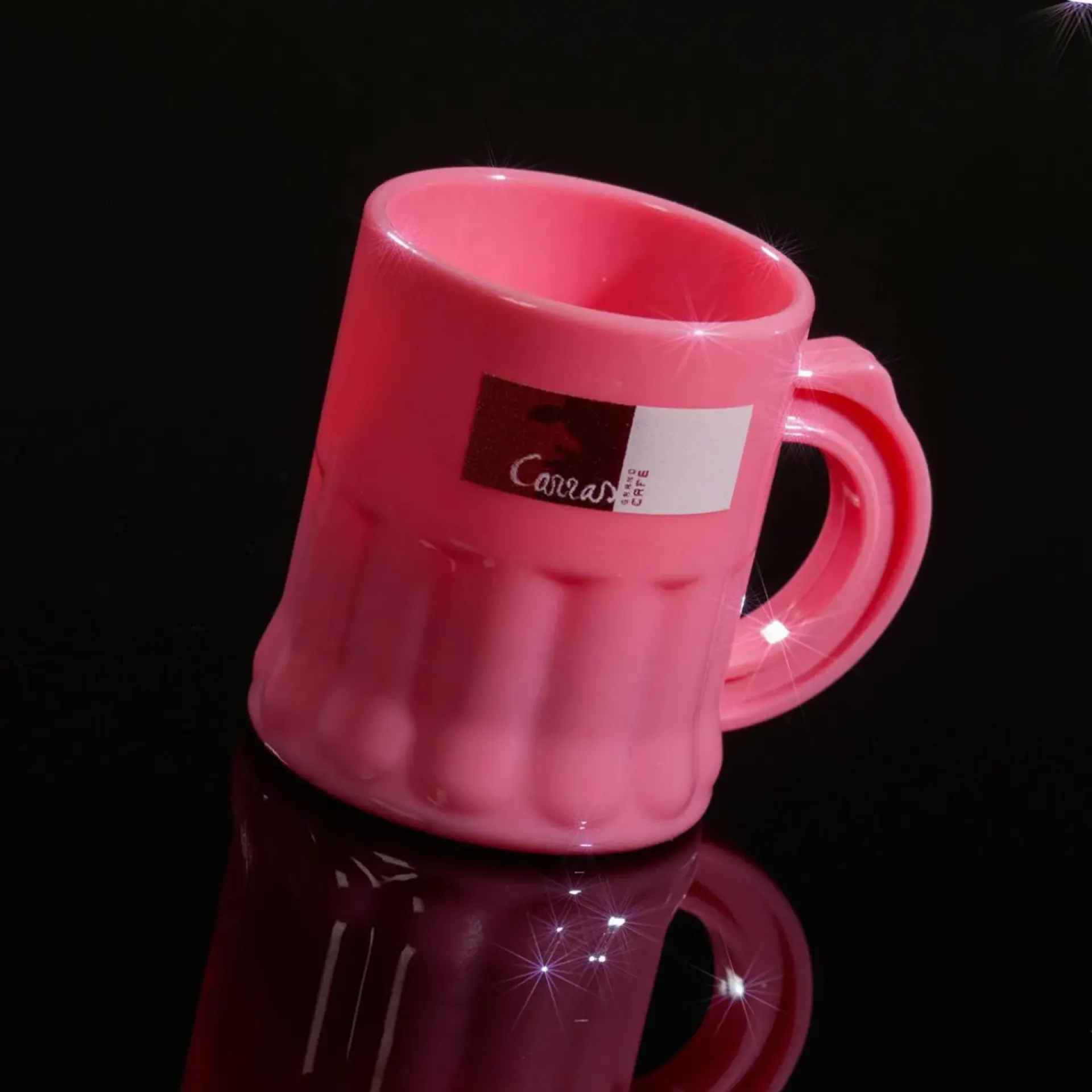 Shotglaasjes bedrukken Roze.