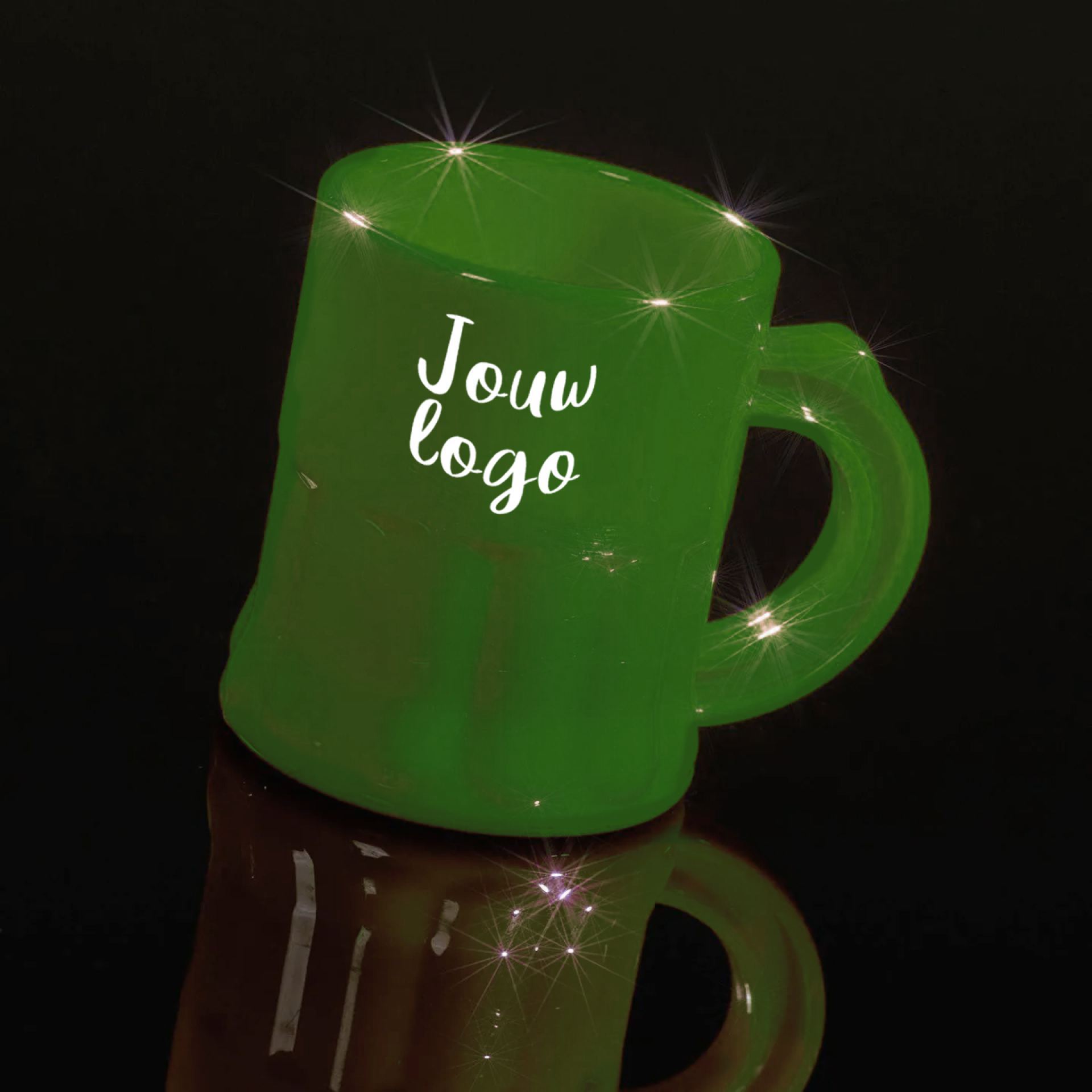 Shotglaasjes bedrukken Groen