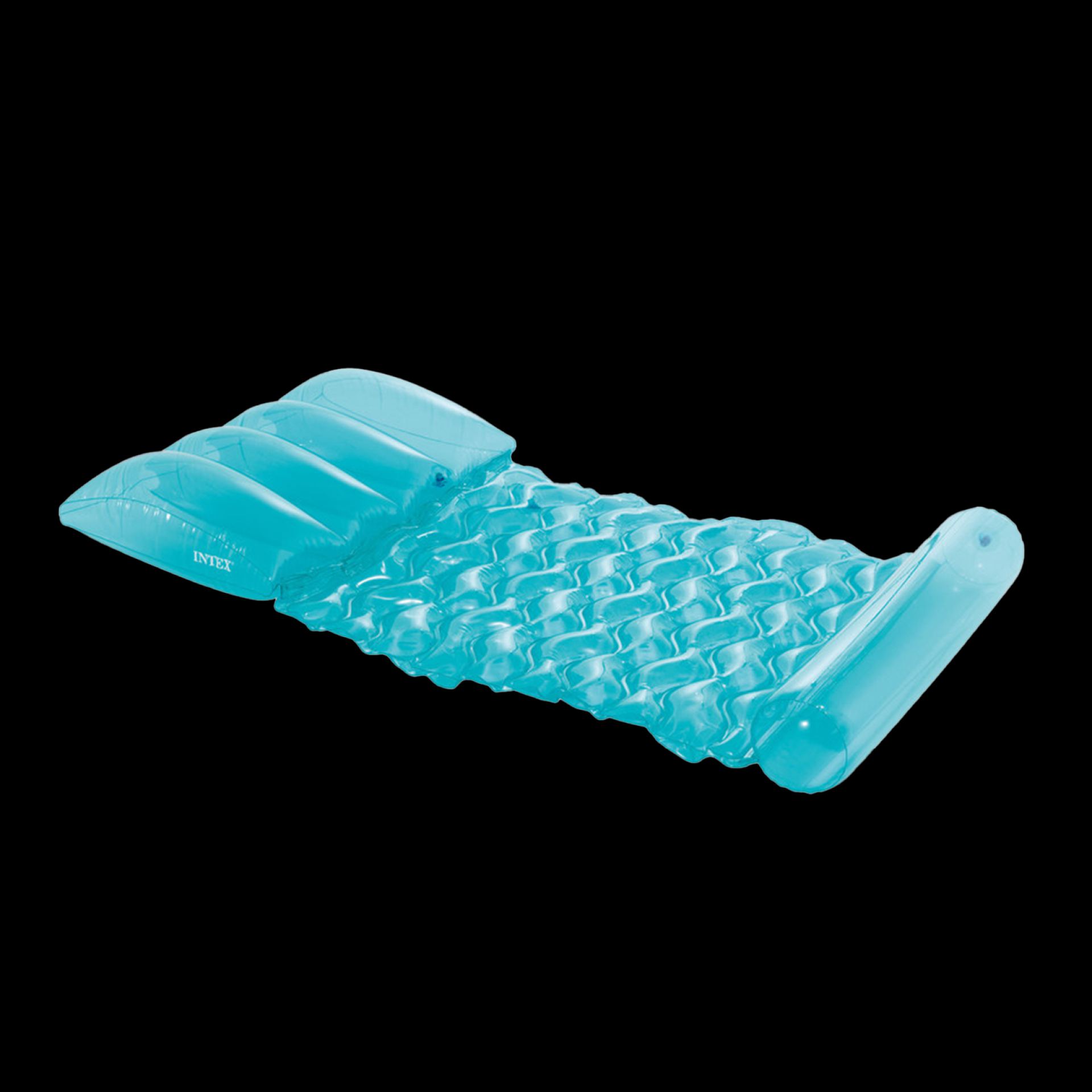 Intex transparent water hammock blauw