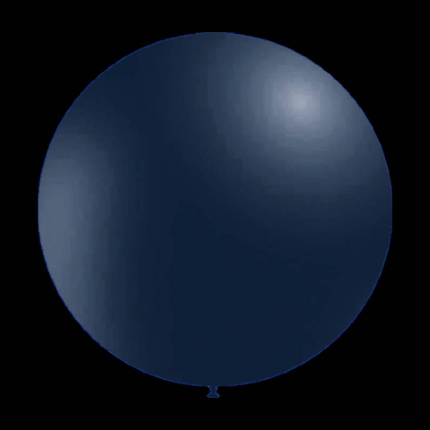 Donkerblauwe ballonnen rond 30cm
