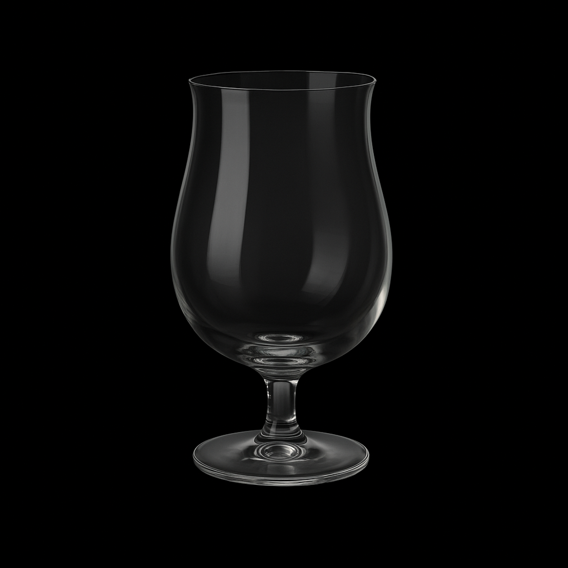 Kunststof speciaal bierglas 25cl transparant