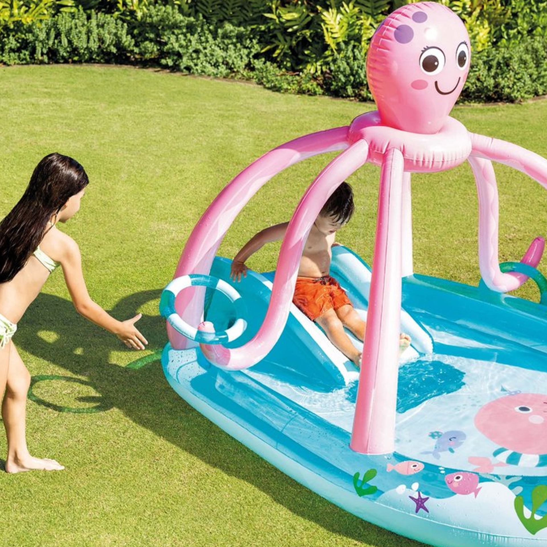 Intex vriendelijke octopus speelzwembad