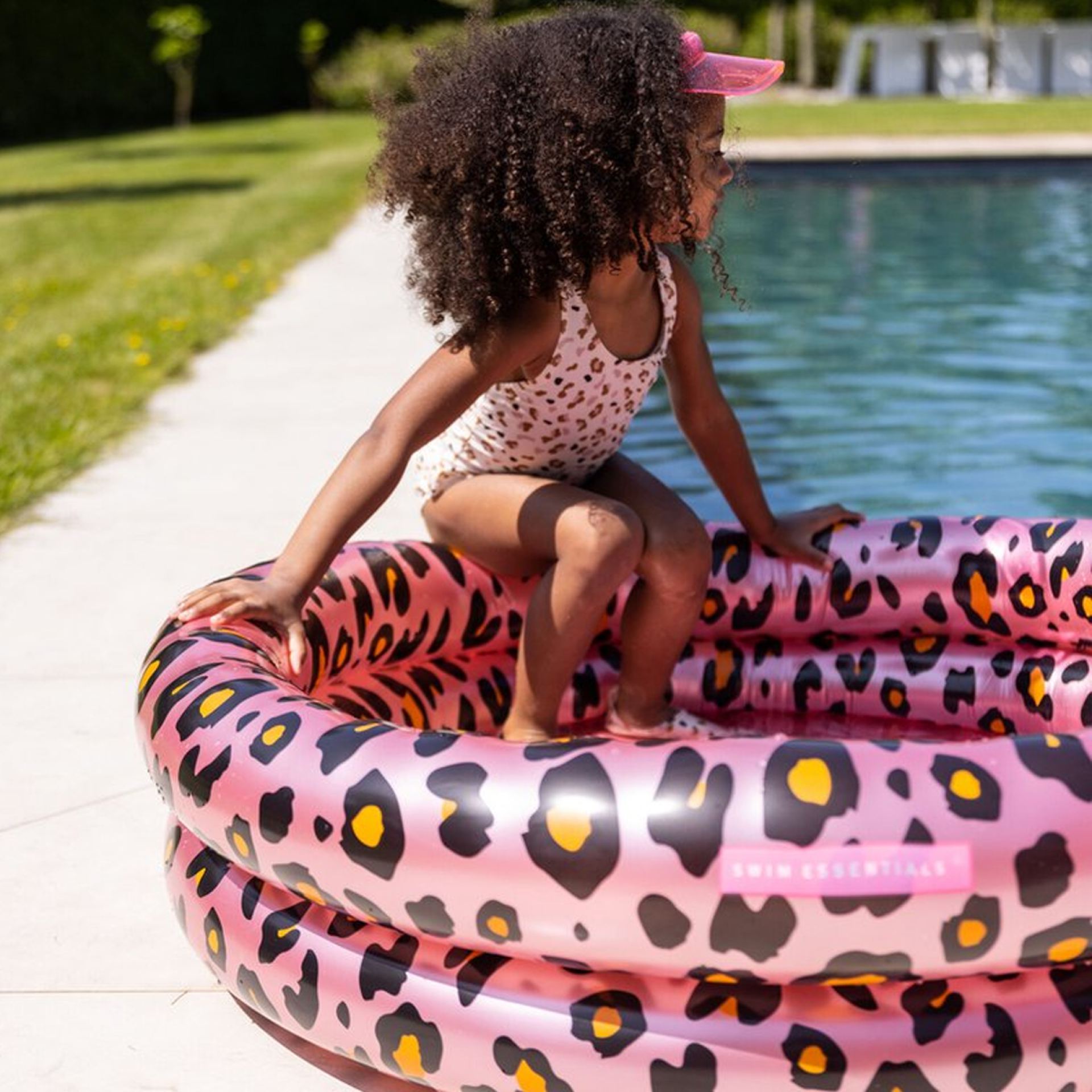 Swim Essentials zwembad 100cm luipaard