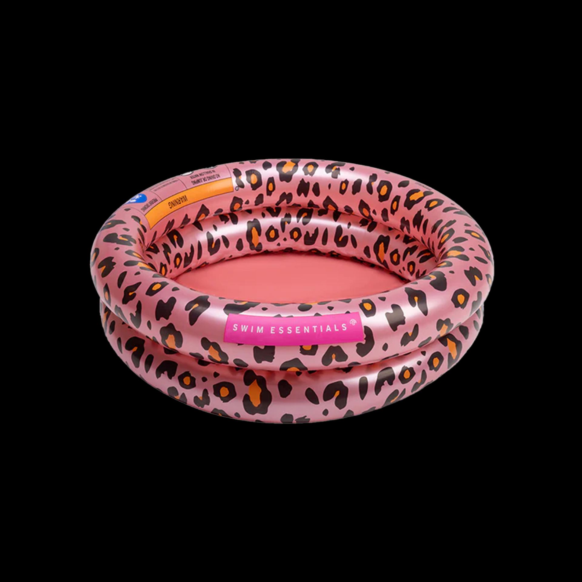 Rose goud kinderzwembad luipaard