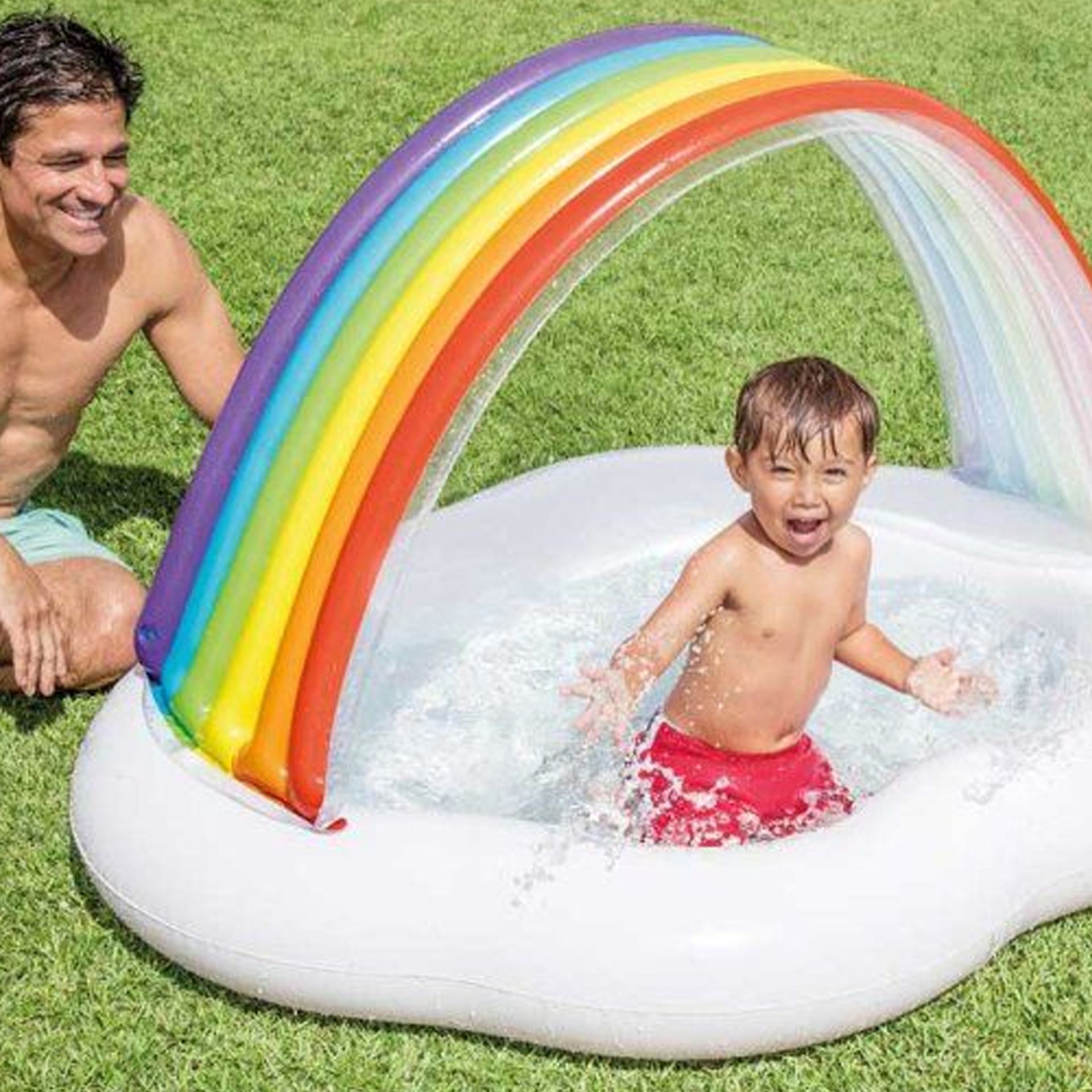 Intex wolk zwembad 142cm kind