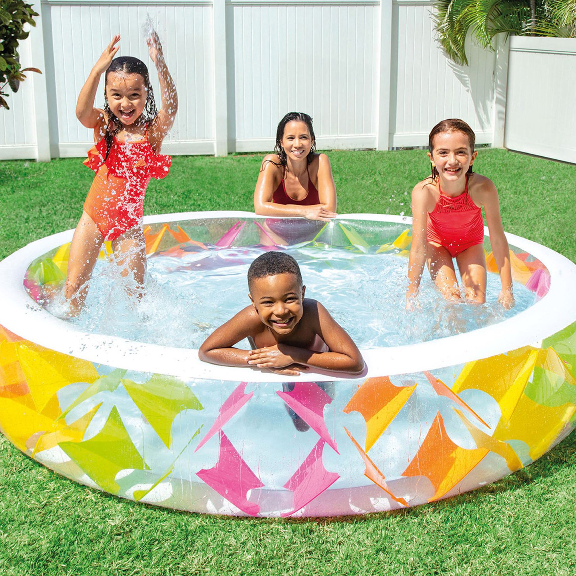 Intex swim center pinwheel pool voorbeeld