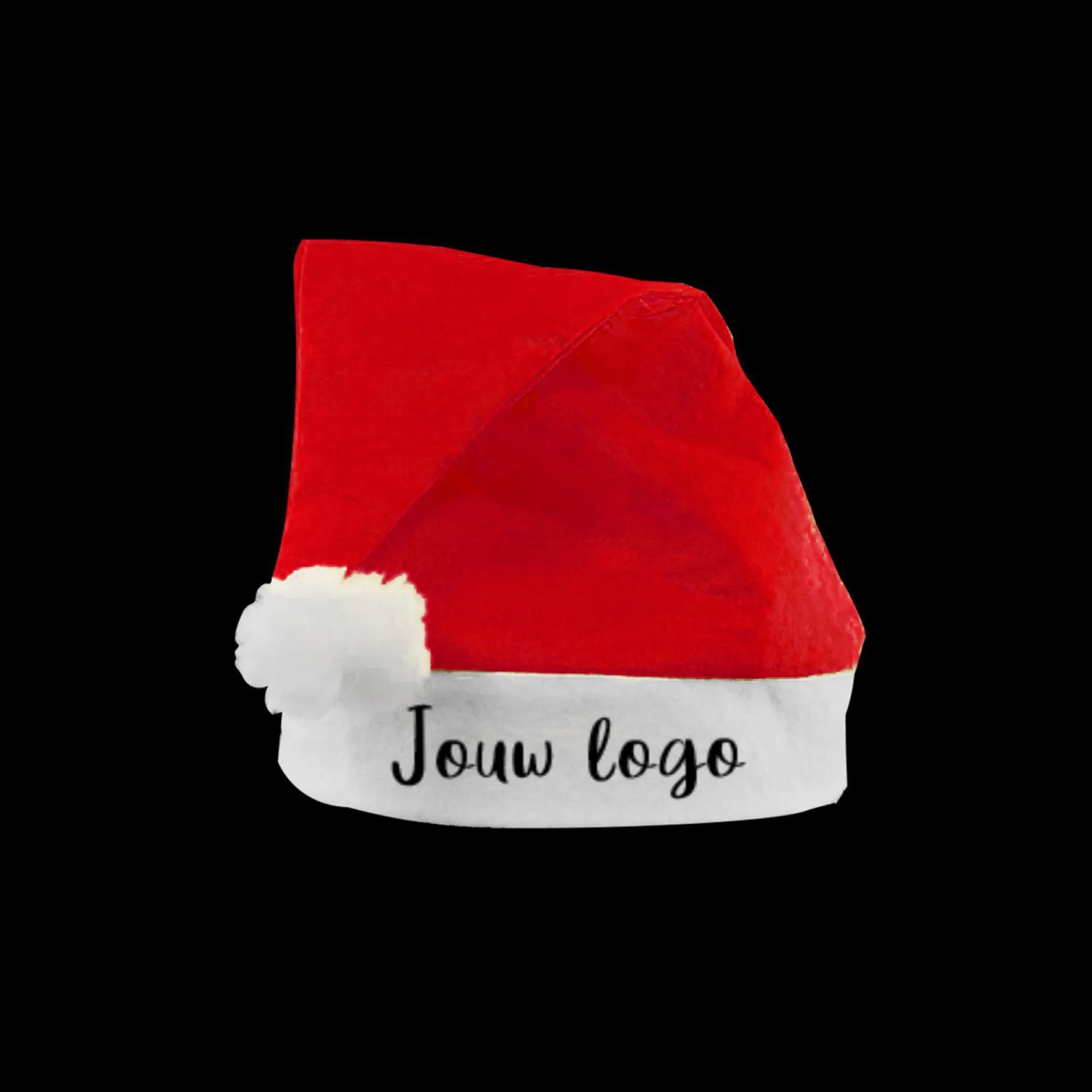 Kinder kerstmutsen bedrukken rood