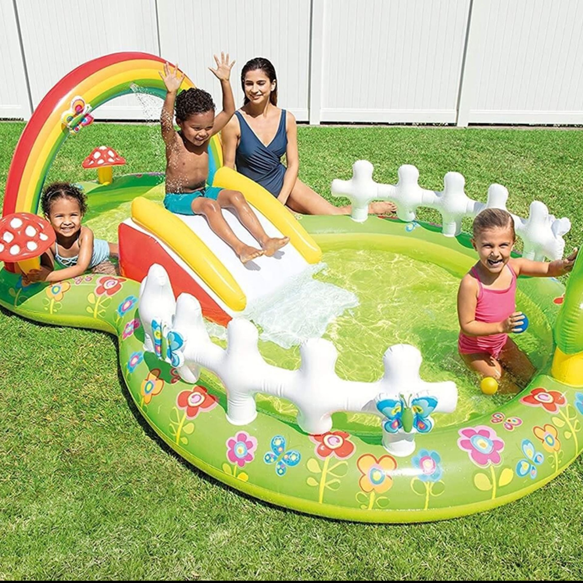 Intex tuin play center 290cm voorbeeld
