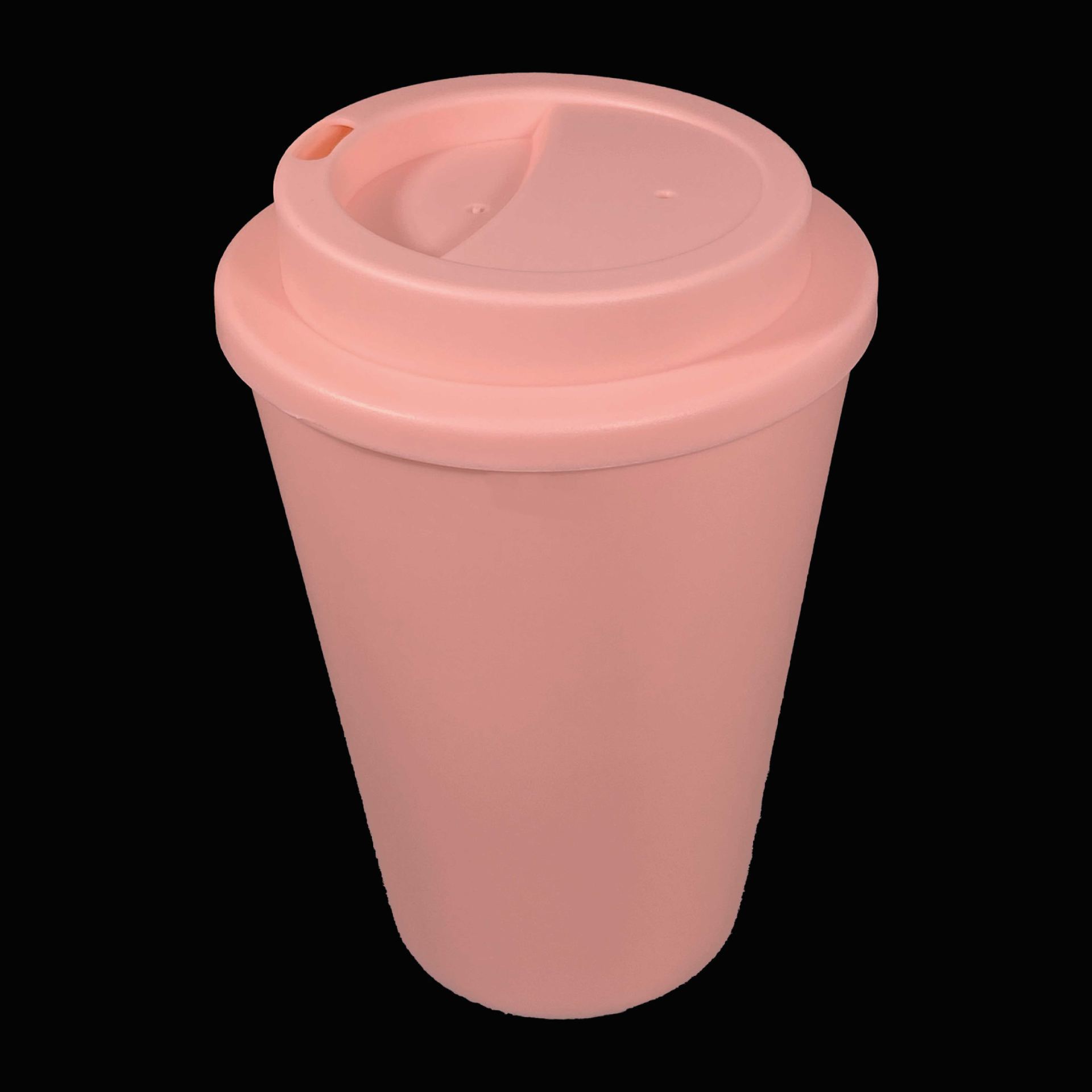 Lichtroze Koffiebeker to go 35cl