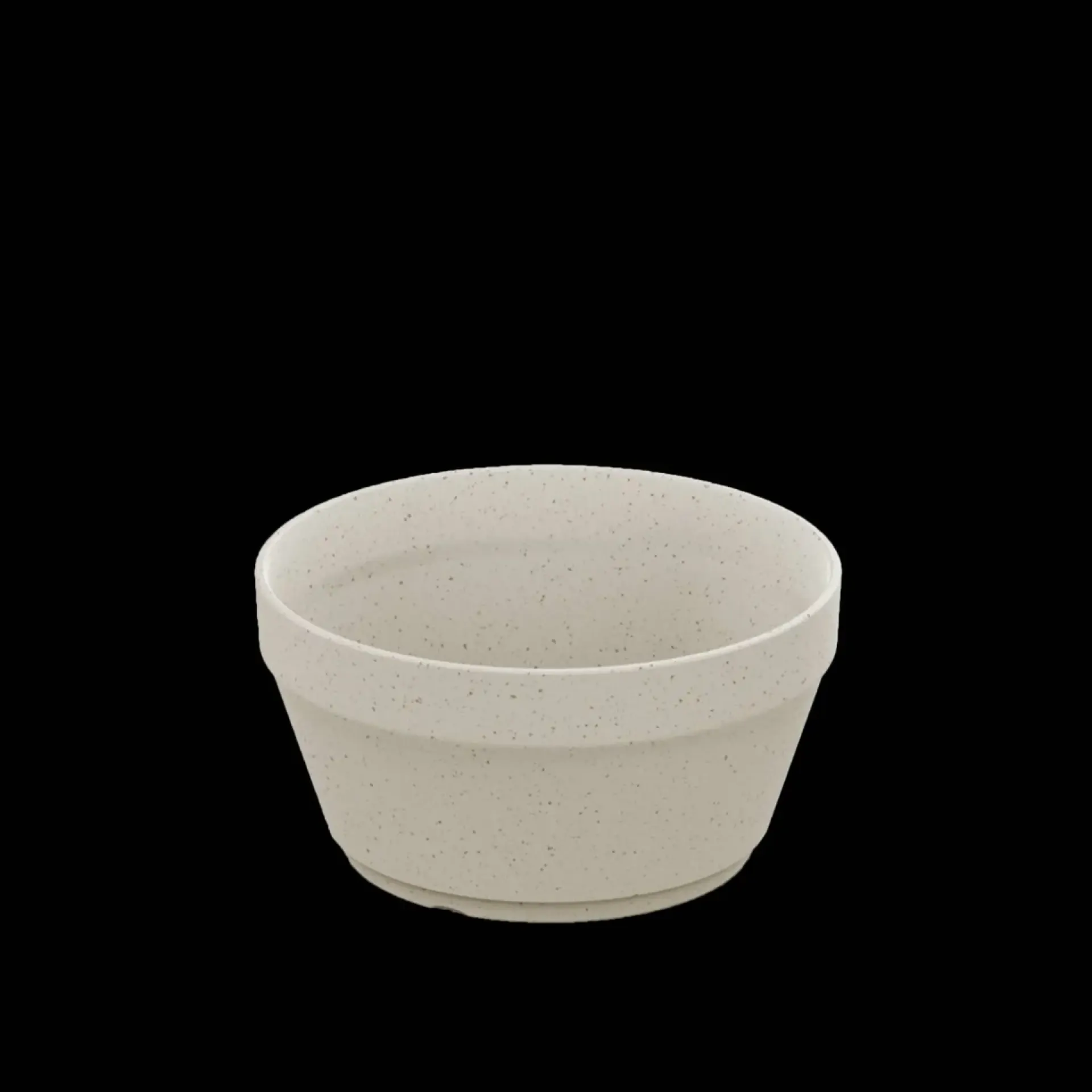 Kunststof koffiebeker Circulware 10cl Beige.