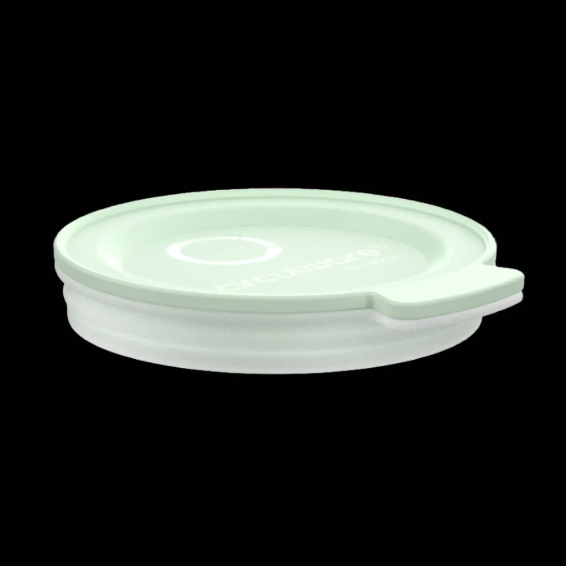 Koffiebeker deskel circulware lichgroen.