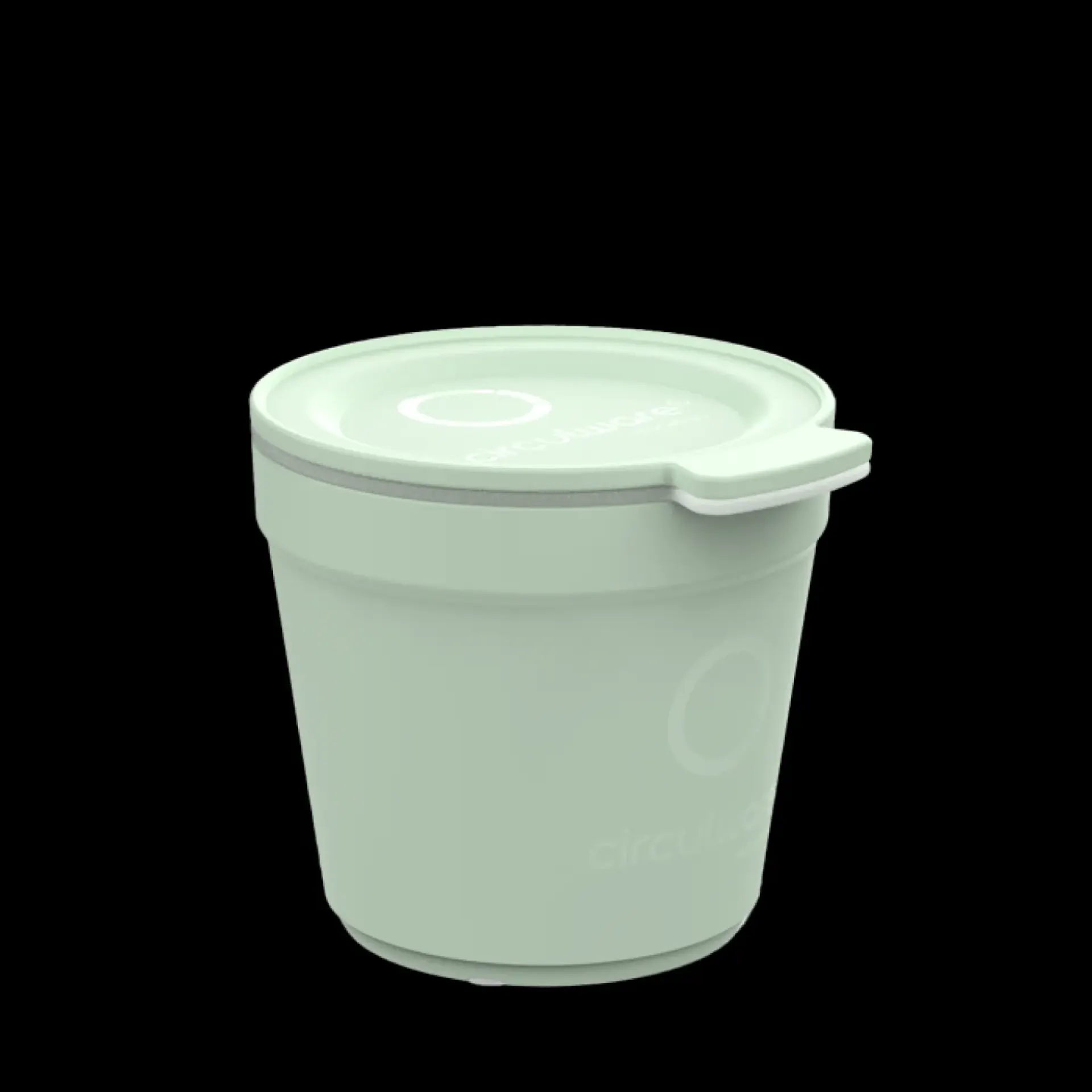 deskel Koffiebeker circulware lichgroen.