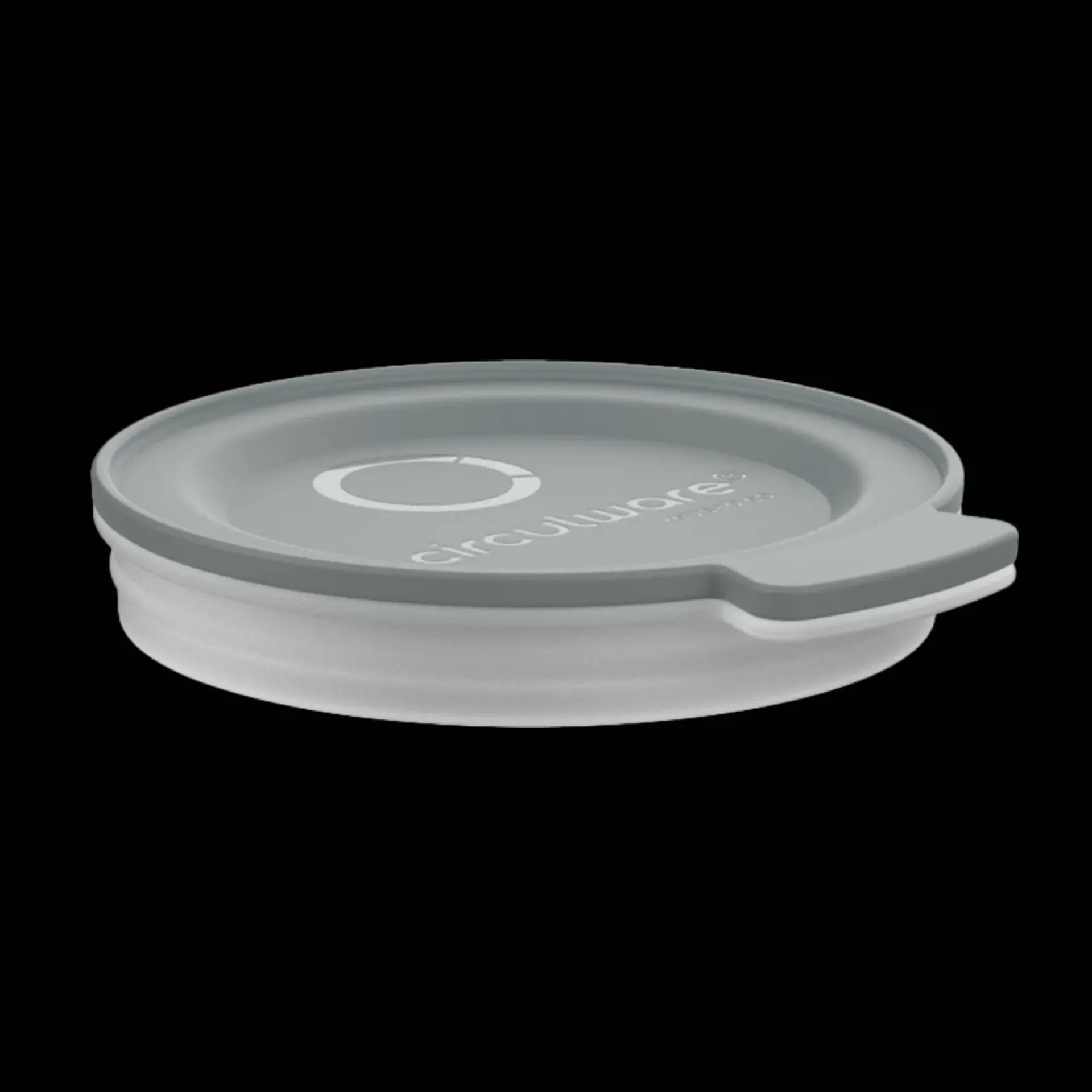 deksel circulware koffiebeker donker grijs.