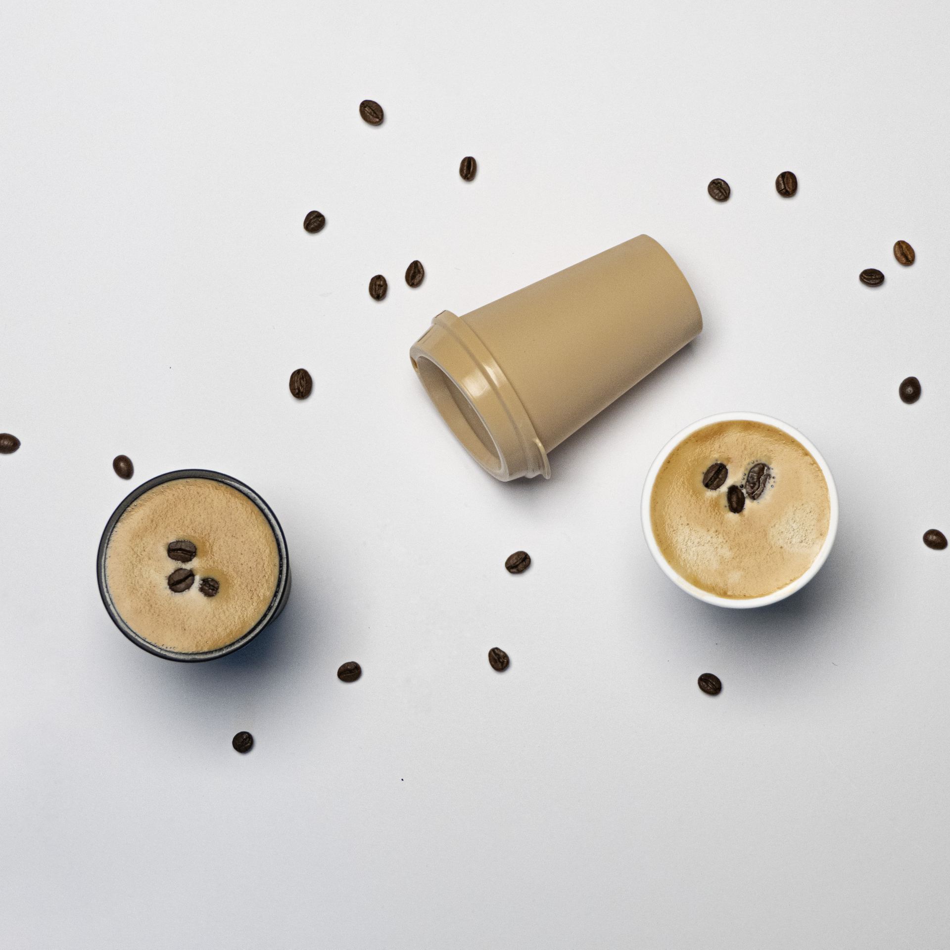 Kunststof koffiebeker vending cup